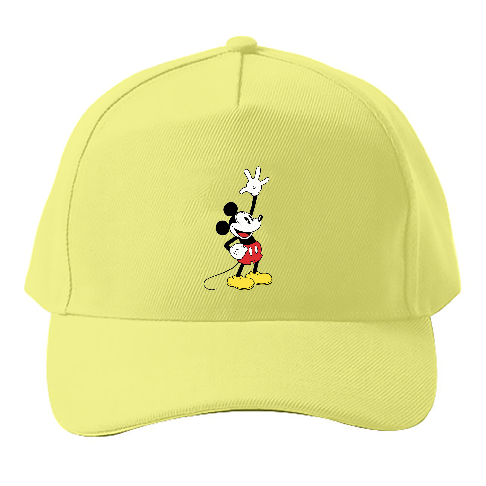 （画像用） ミッキーマウス Mickey Mouse ベースボールキャップ 綿100％ 男女兼用 帽子 スポーツ