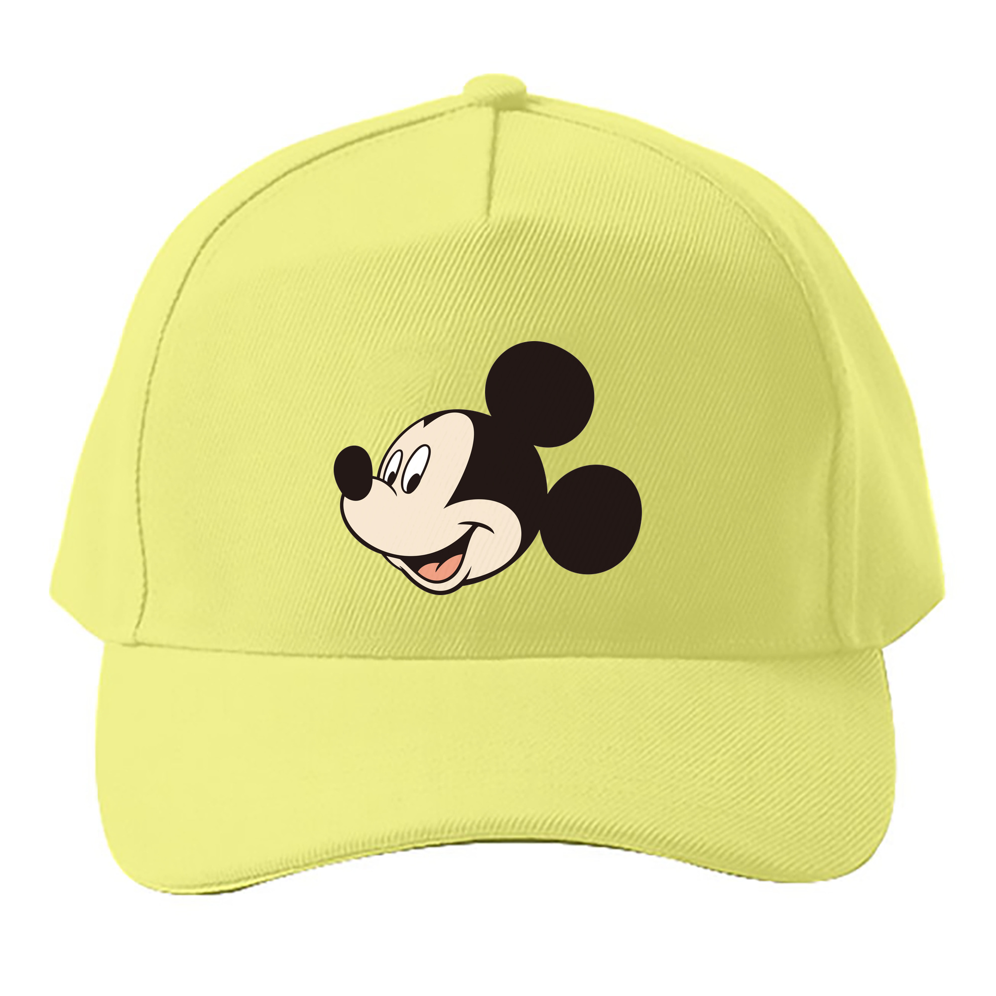 （画像用） ミッキーマウス Mickey Mouse ベースボールキャップ 綿100％ 男女兼用 帽子 スポーツ