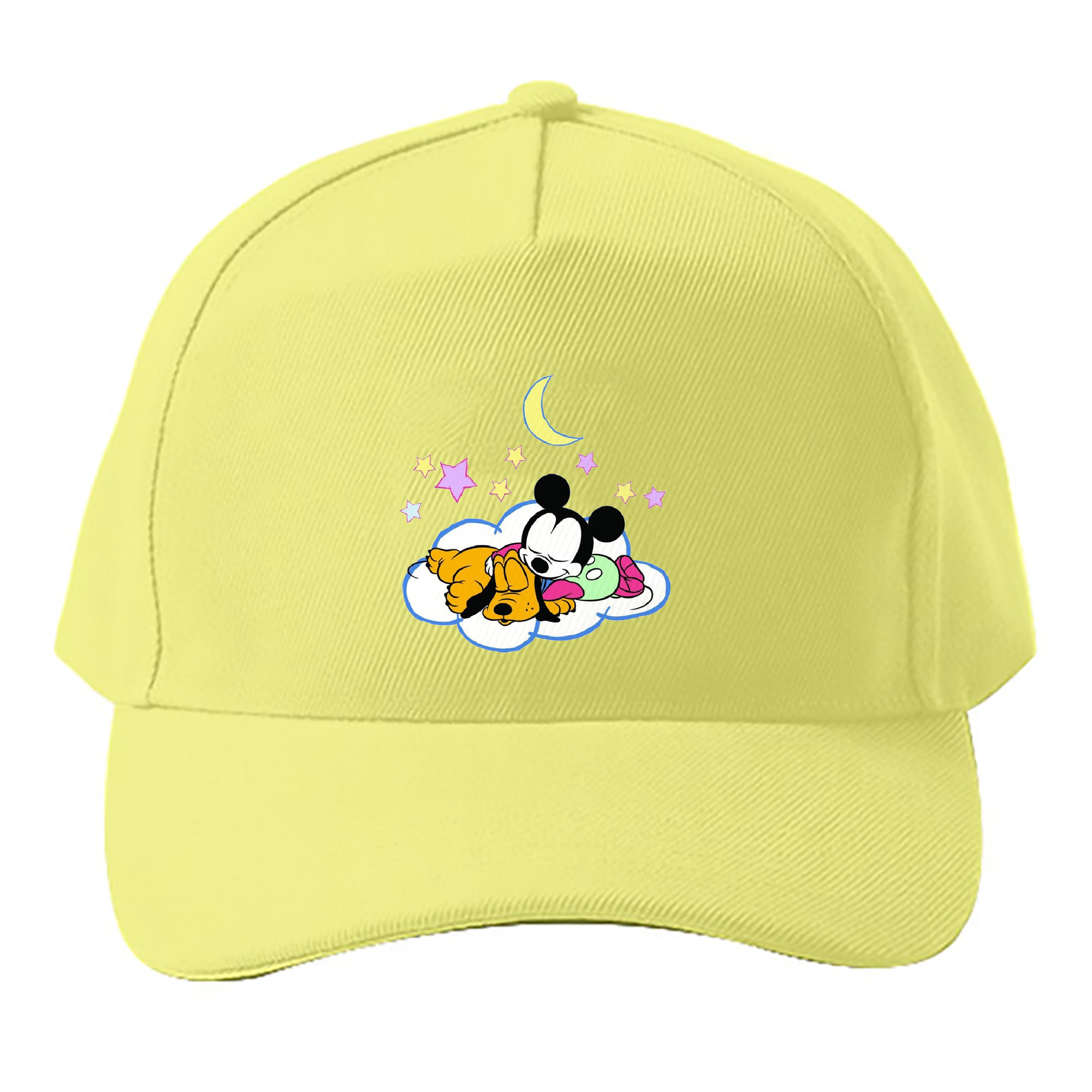 （画像用） ミッキーマウス Mickey Mouse ベースボールキャップ 綿100％ 男女兼用 帽子 スポーツ