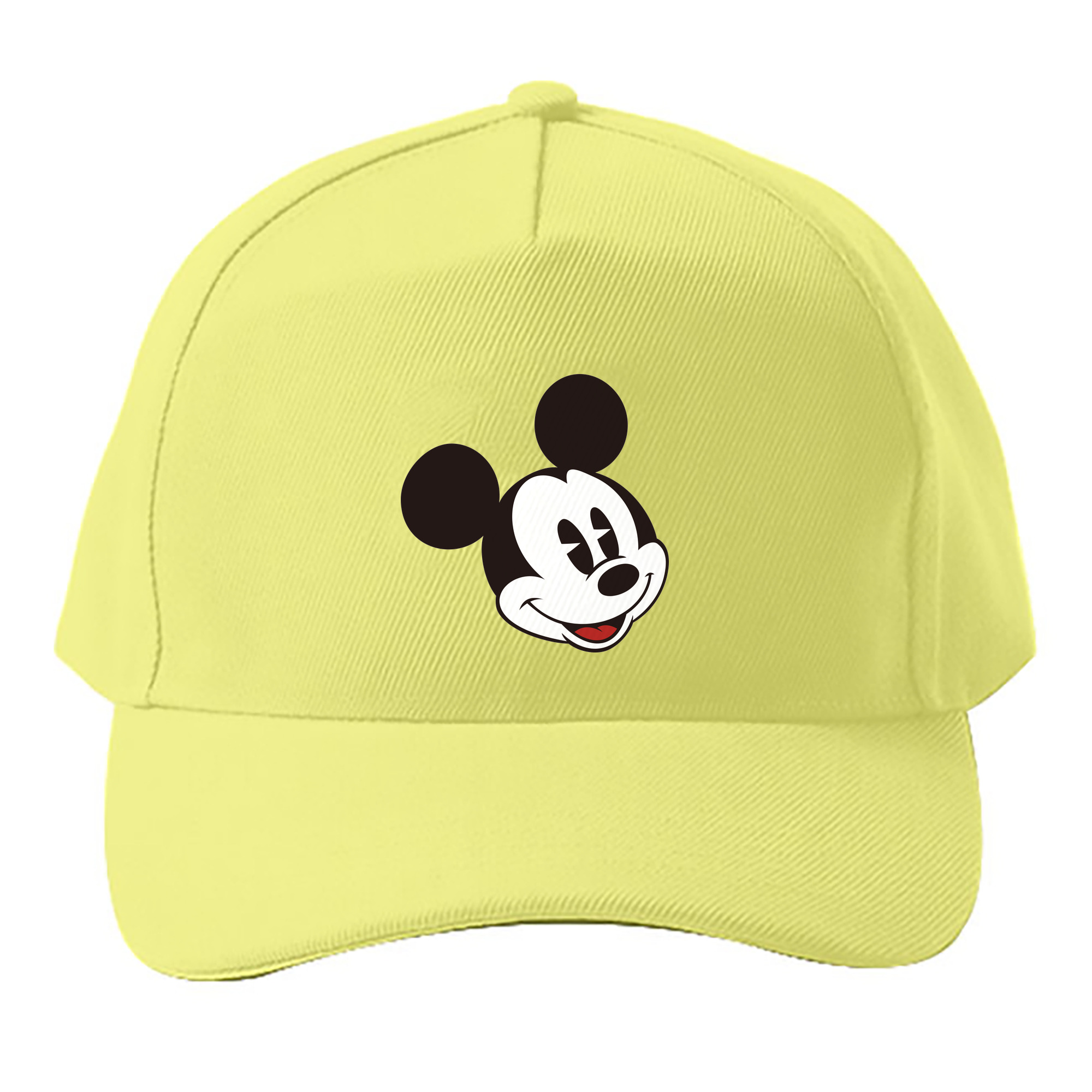 （画像用） ミッキーマウス Mickey Mouse ベースボールキャップ 綿100％ 男女兼用 帽子 スポーツ