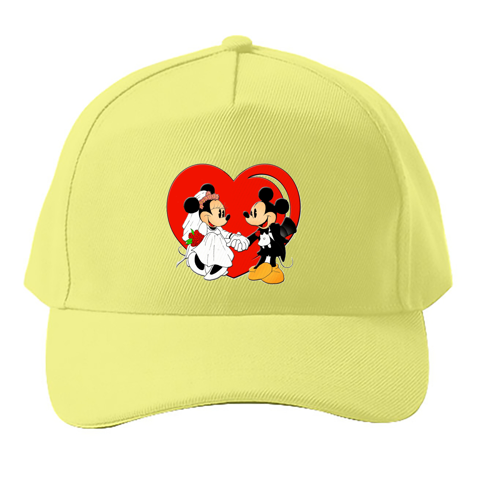 （画像用） ミッキーマウス Mickey Mouse ベースボールキャップ 綿100％ 男女兼用 帽子 スポーツ