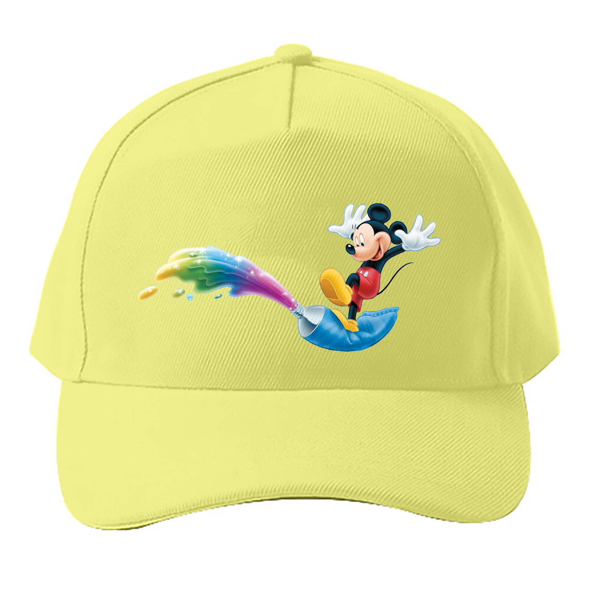 （画像用） ミッキーマウス Mickey Mouse ベースボールキャップ 綿100％ 男女兼用 帽子 スポーツ