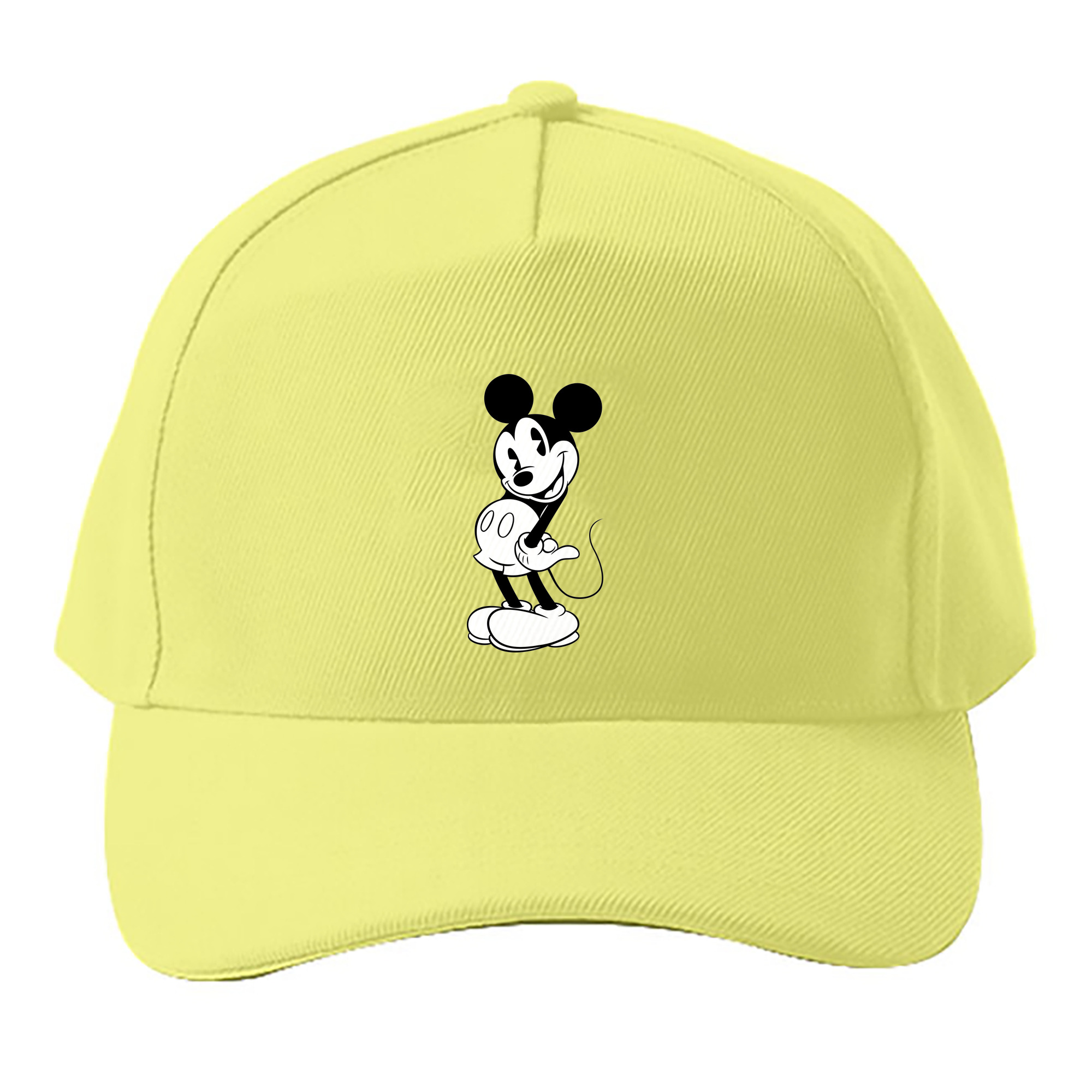 （画像用） ミッキーマウス Mickey Mouse ベースボールキャップ 綿100％ 男女兼用 帽子 スポーツ