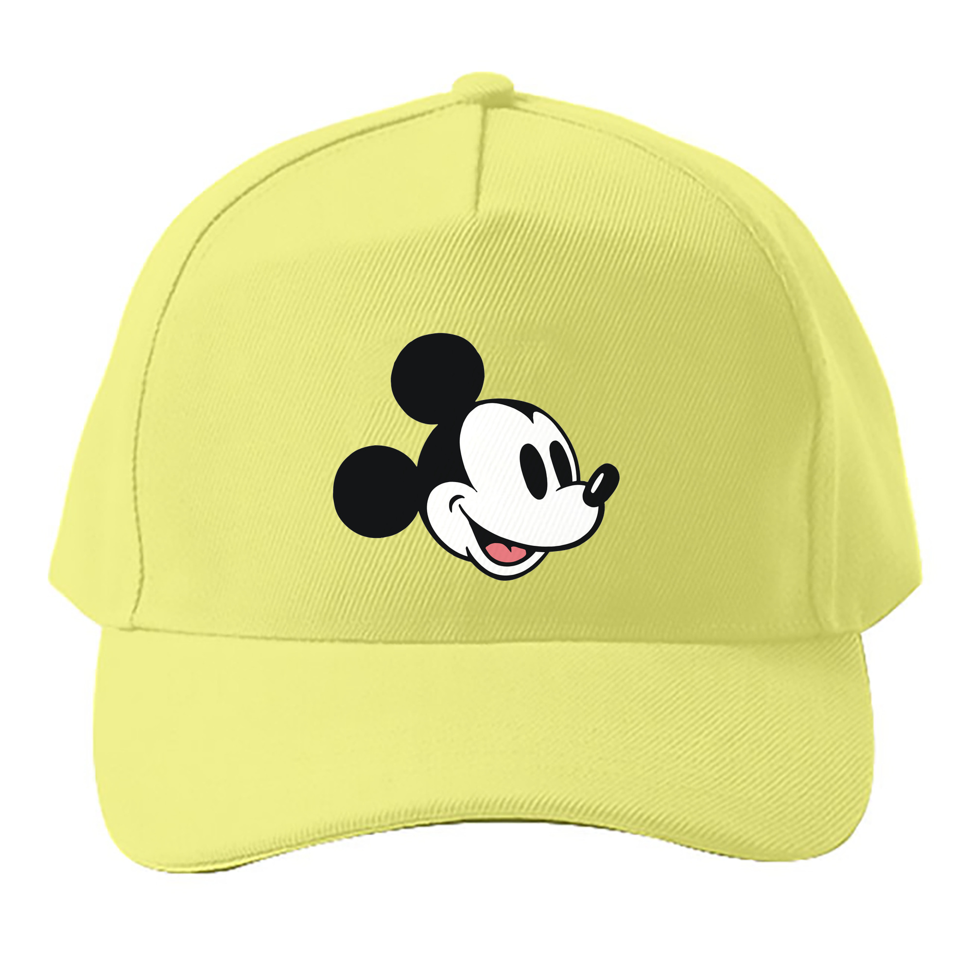 （画像用） ミッキーマウス Mickey Mouse ベースボールキャップ 綿100％ 男女兼用 帽子 スポーツ