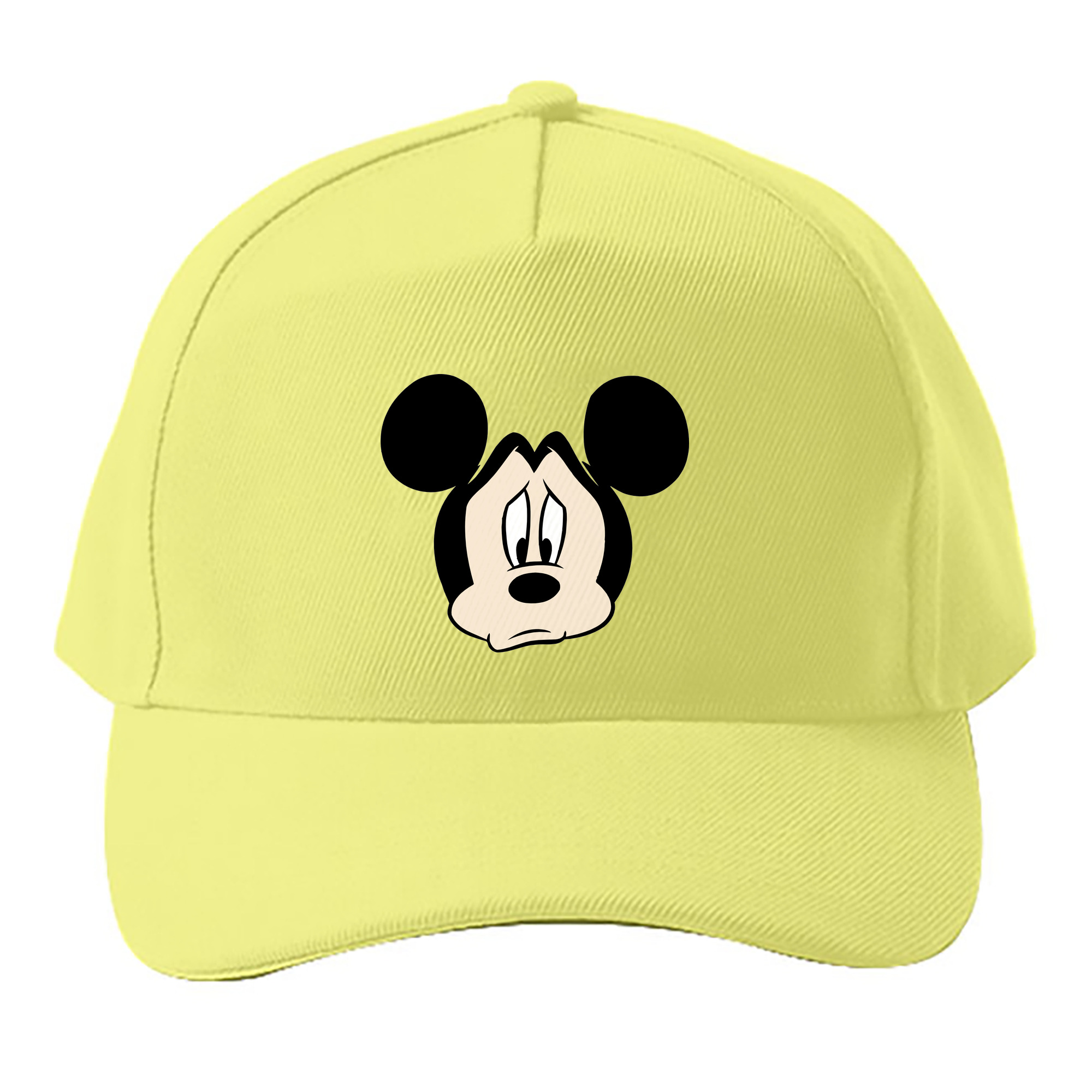 （画像用） ミッキーマウス Mickey Mouse ベースボールキャップ 綿100％ 男女兼用 帽子 スポーツ