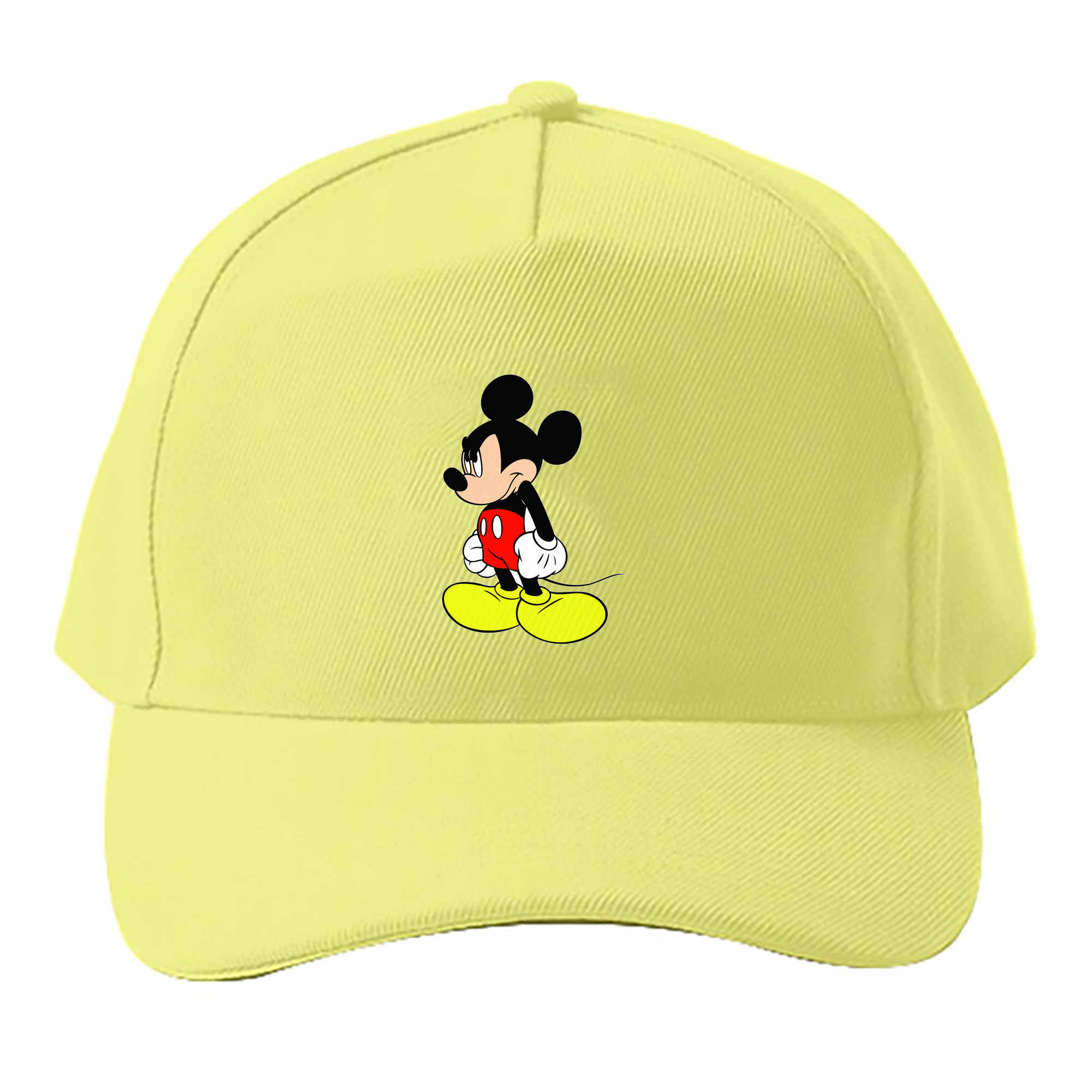 （画像用） ミッキーマウス Mickey Mouse ベースボールキャップ 綿100％ 男女兼用 帽子 スポーツ