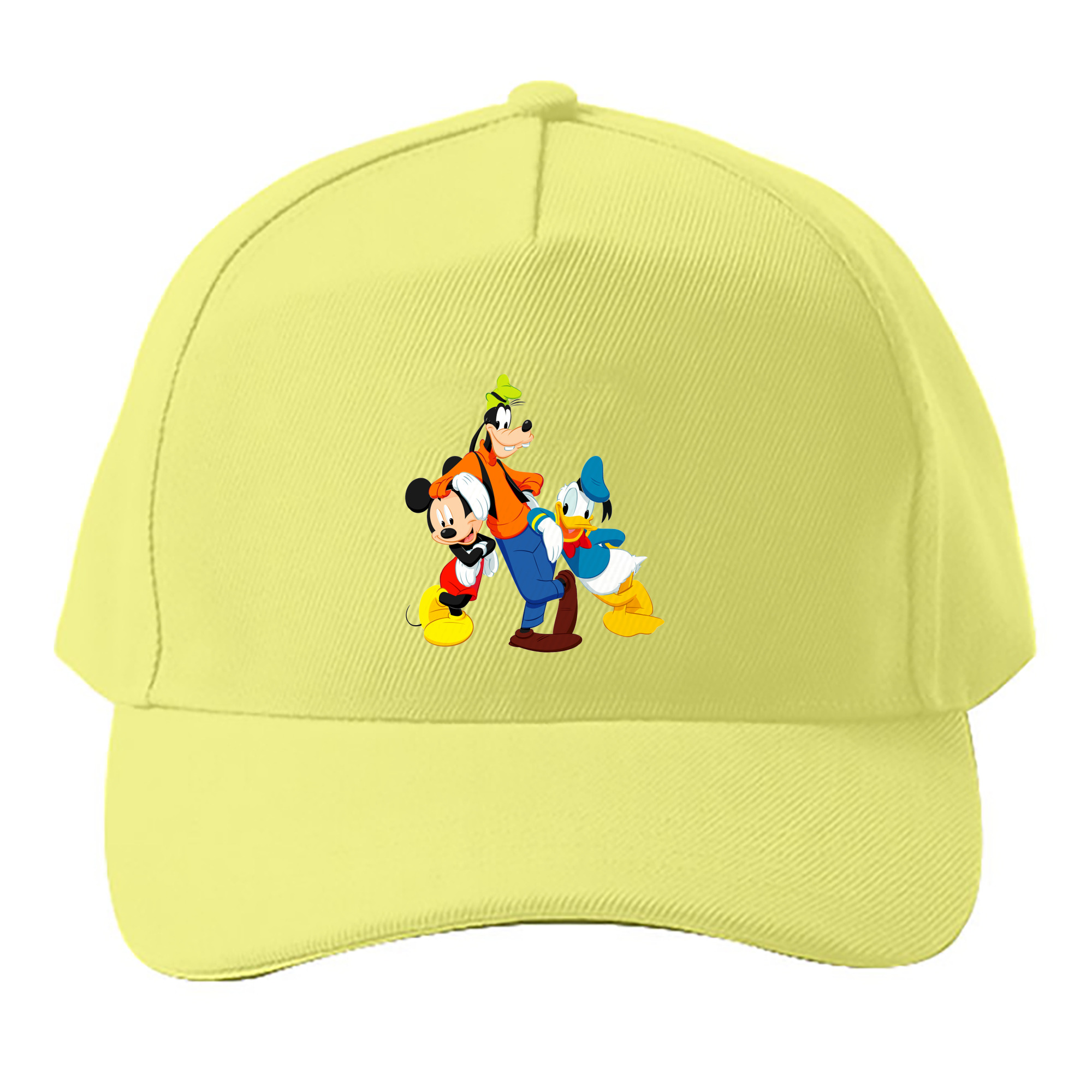 （画像用） ミッキーマウス Mickey Mouse ベースボールキャップ 綿100％ 男女兼用 帽子 スポーツ