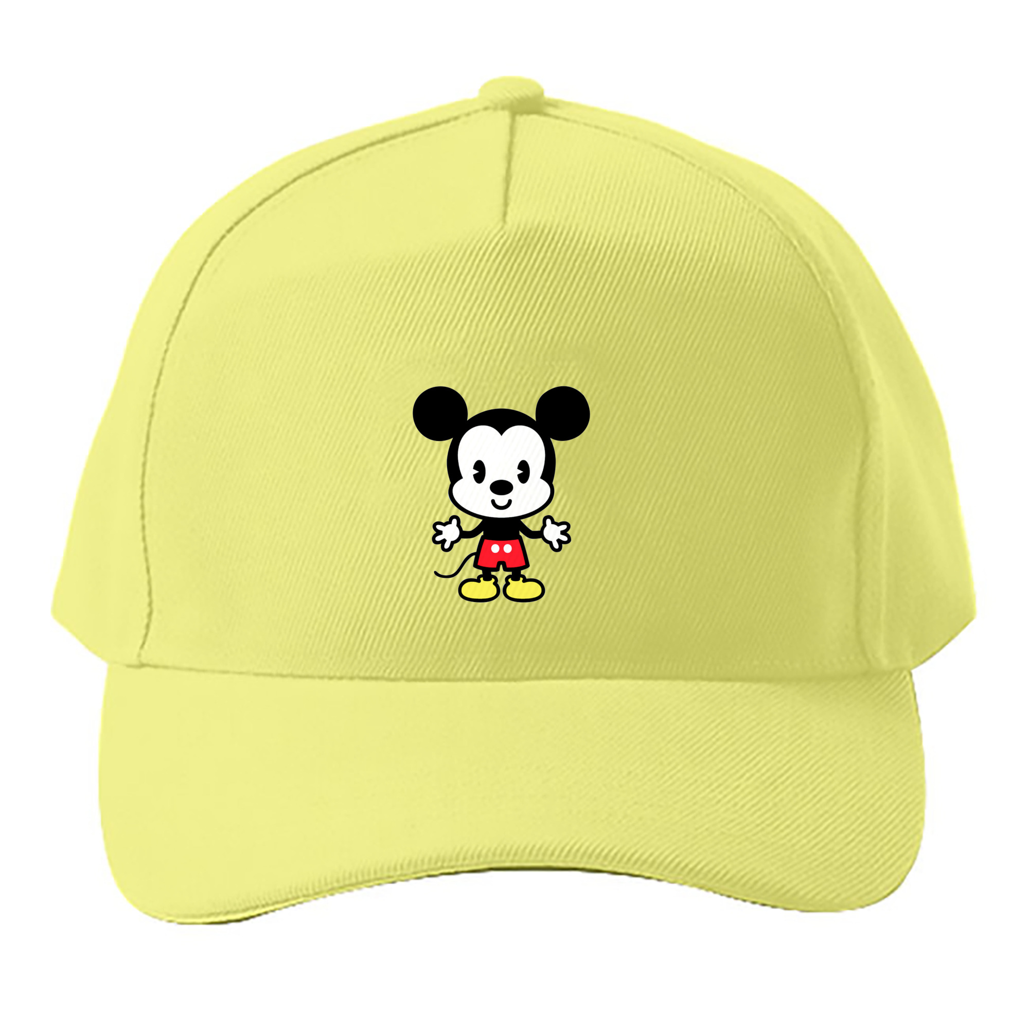 （画像用） ミッキーマウス Mickey Mouse ベースボールキャップ 綿100％ 男女兼用 帽子 スポーツ
