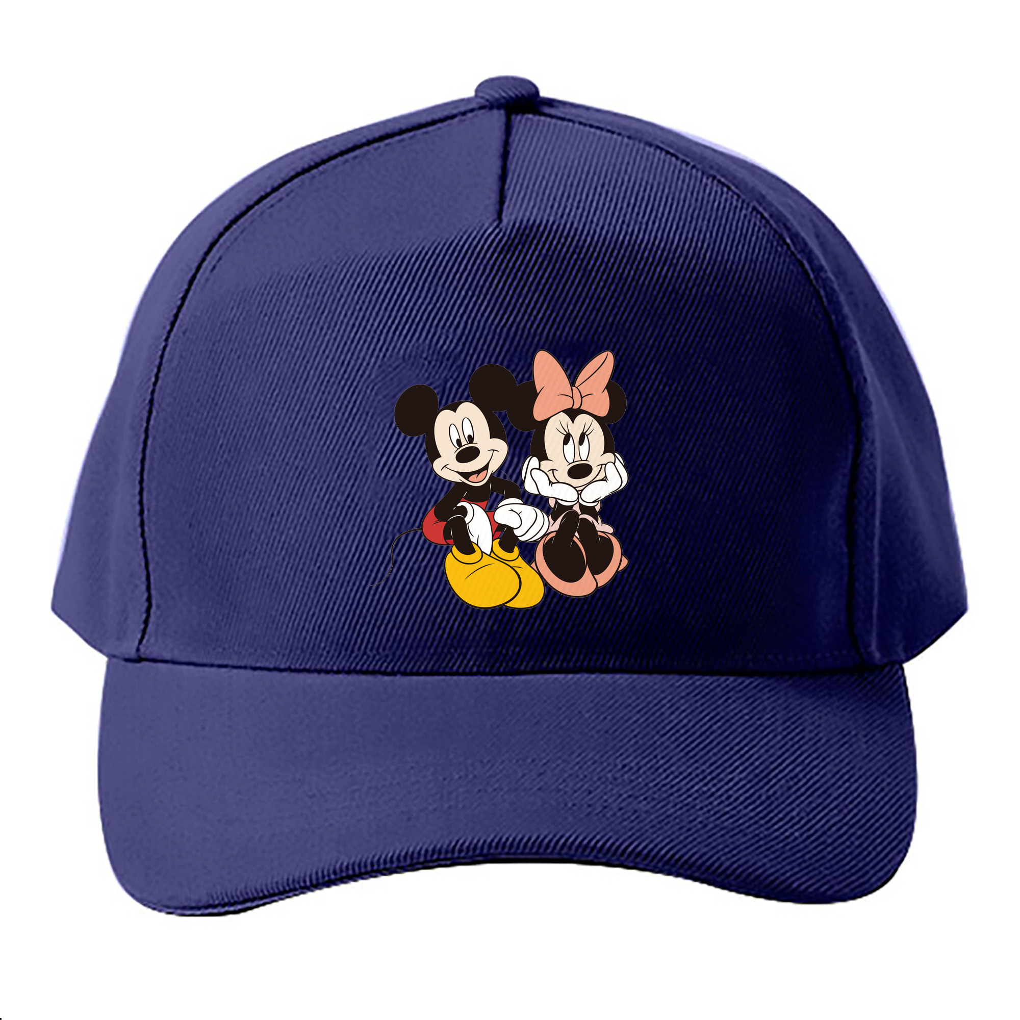 （画像用） ミッキーマウス Mickey Mouse ベースボールキャップ 綿100％ 男女兼用 帽子 スポーツ