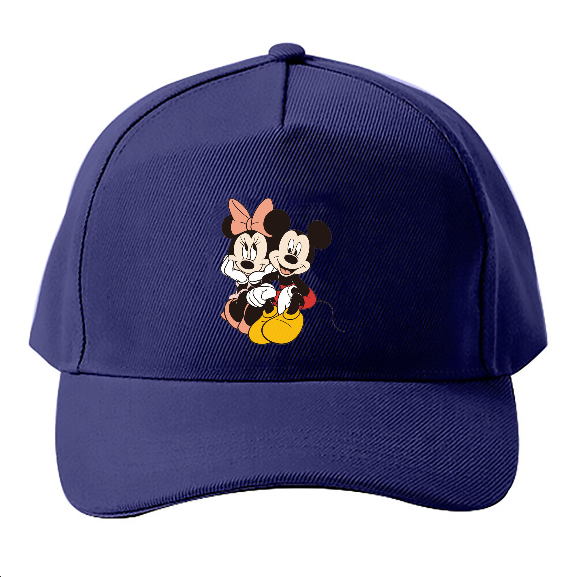 （画像用） ミッキーマウス Mickey Mouse ベースボールキャップ 綿100％ 男女兼用 帽子 スポーツ