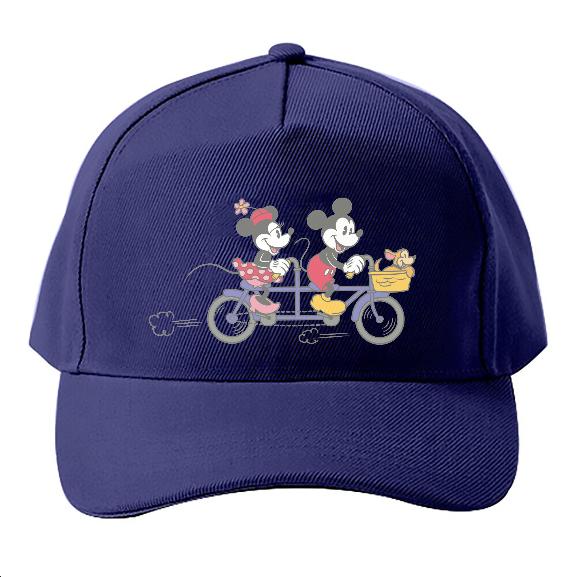 （画像用） ミッキーマウス Mickey Mouse ベースボールキャップ 綿100％ 男女兼用 帽子 スポーツ