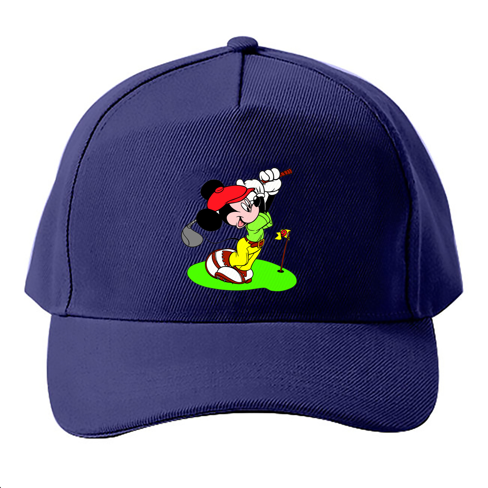 （画像用） ミッキーマウス Mickey Mouse ベースボールキャップ 綿100％ 男女兼用 帽子 スポーツ