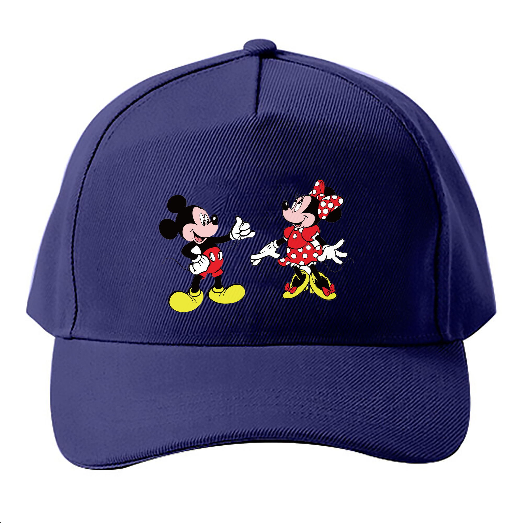 （画像用） ミッキーマウス Mickey Mouse ベースボールキャップ 綿100％ 男女兼用 帽子 スポーツ