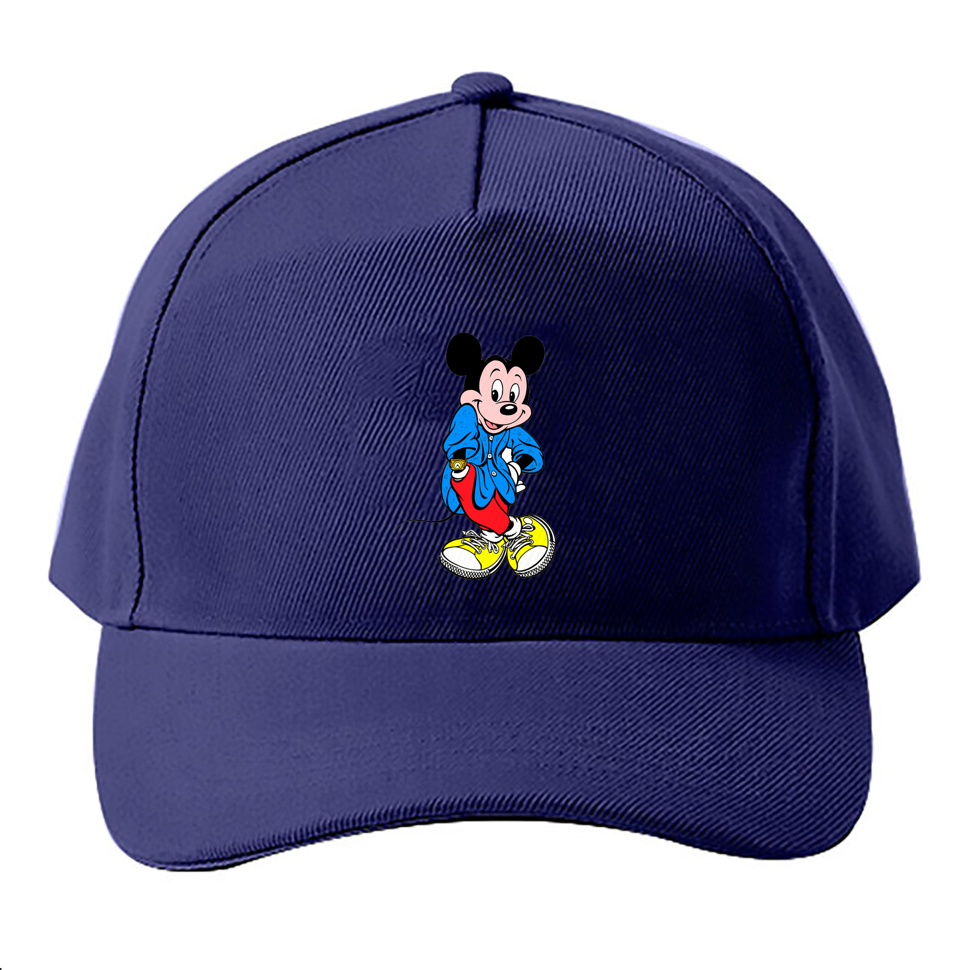 （画像用） ミッキーマウス Mickey Mouse ベースボールキャップ 綿100％ 男女兼用 帽子 スポーツ