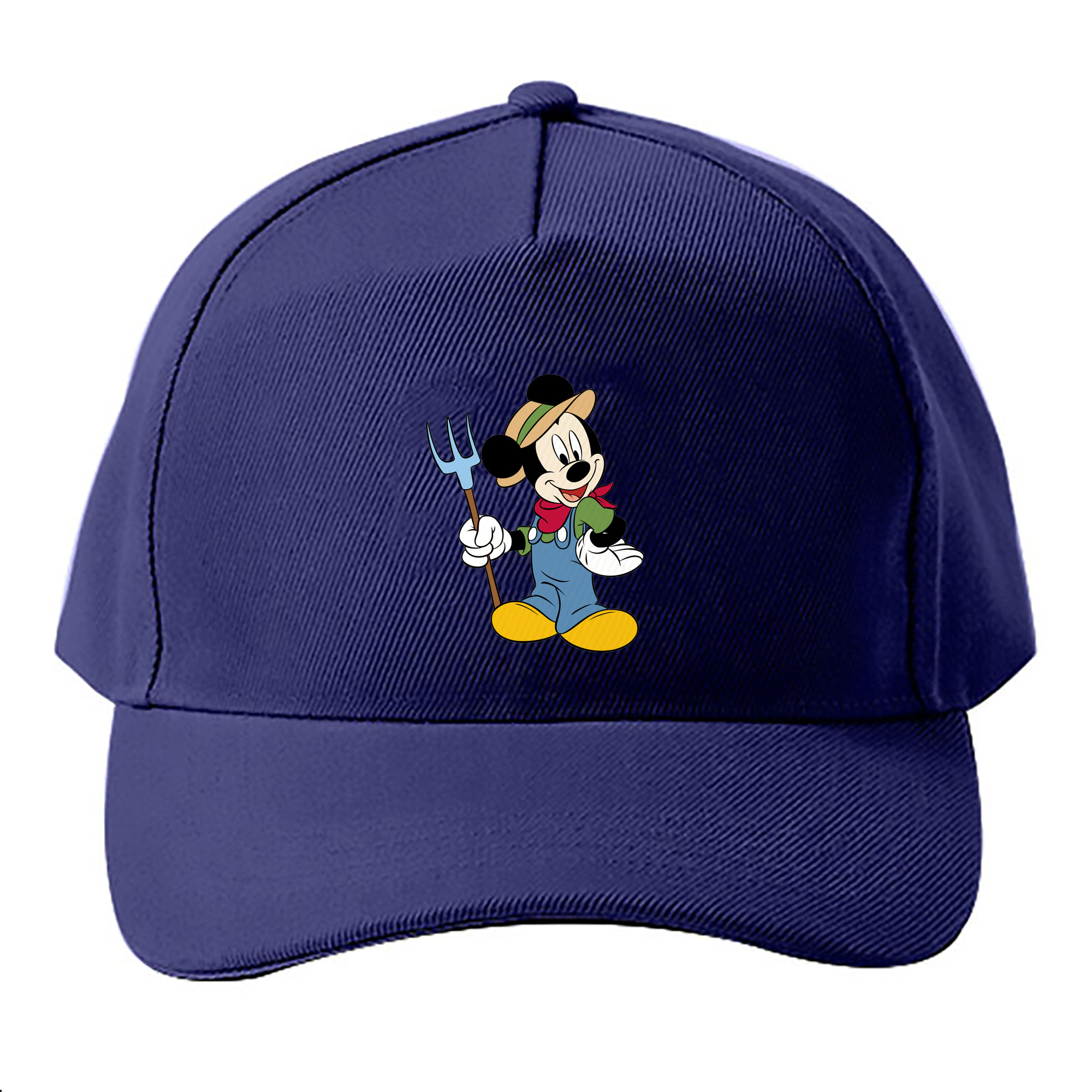 （画像用） ミッキーマウス Mickey Mouse ベースボールキャップ 綿100％ 男女兼用 帽子 スポーツ