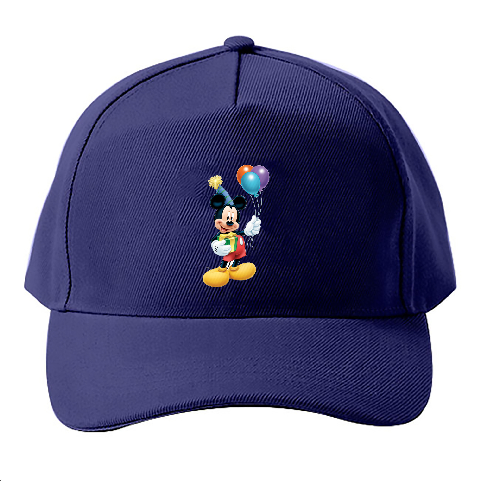 （画像用） ミッキーマウス Mickey Mouse ベースボールキャップ 綿100％ 男女兼用 帽子 スポーツ
