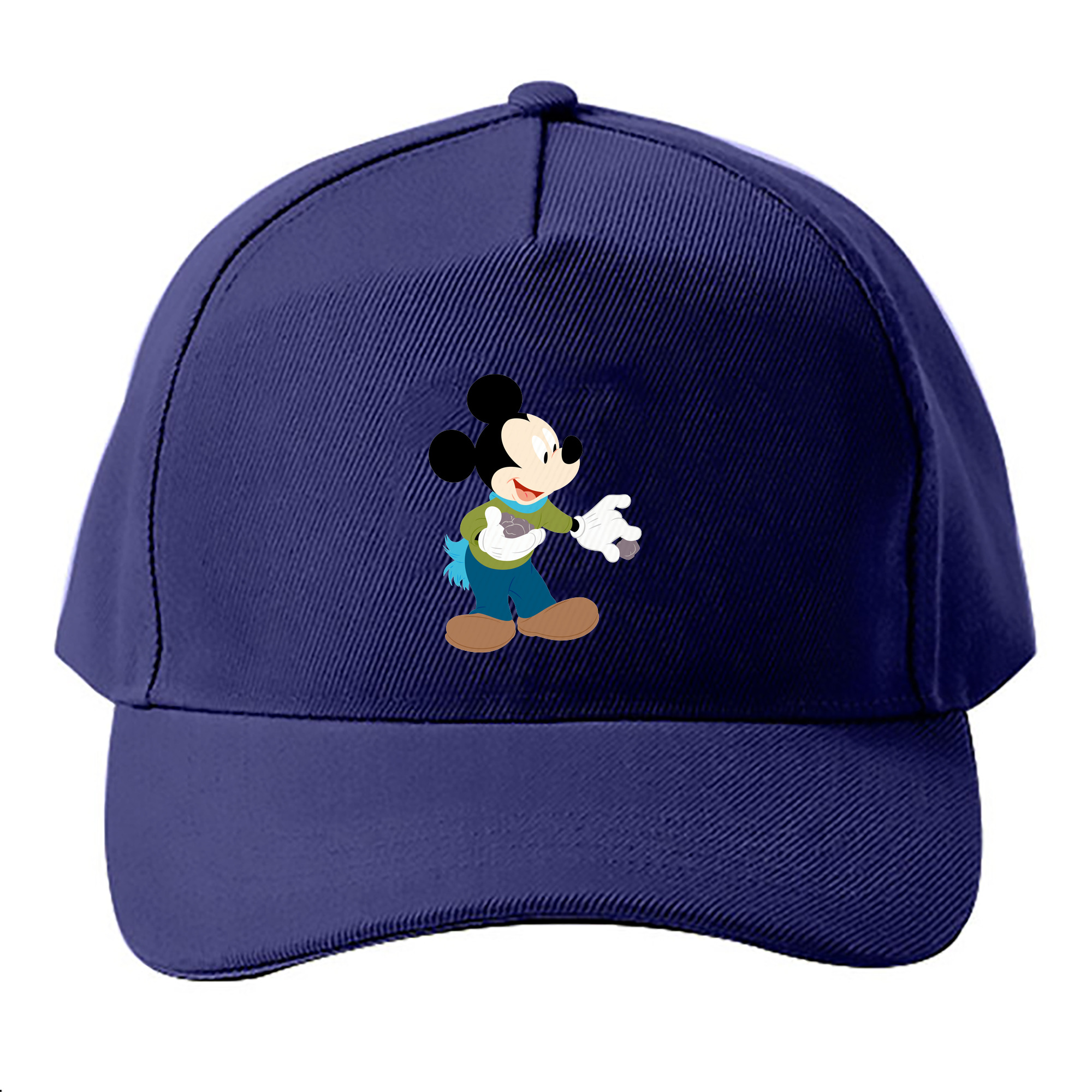 （画像用） ミッキーマウス Mickey Mouse ベースボールキャップ 綿100％ 男女兼用 帽子 スポーツ