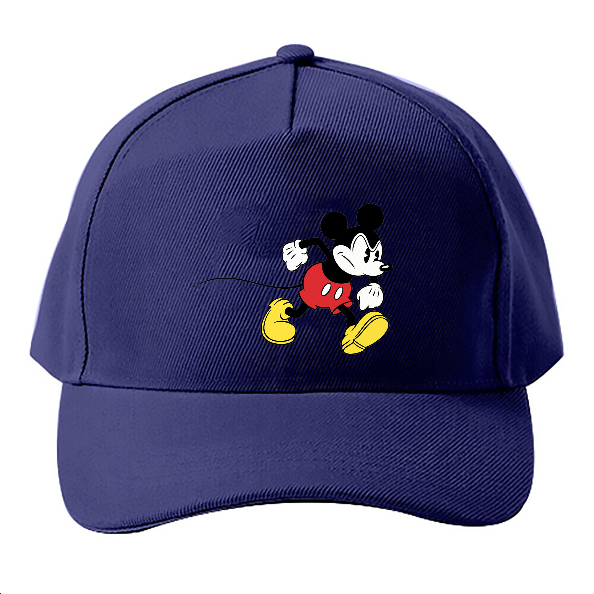 （画像用） ミッキーマウス Mickey Mouse ベースボールキャップ 綿100％ 男女兼用 帽子 スポーツ