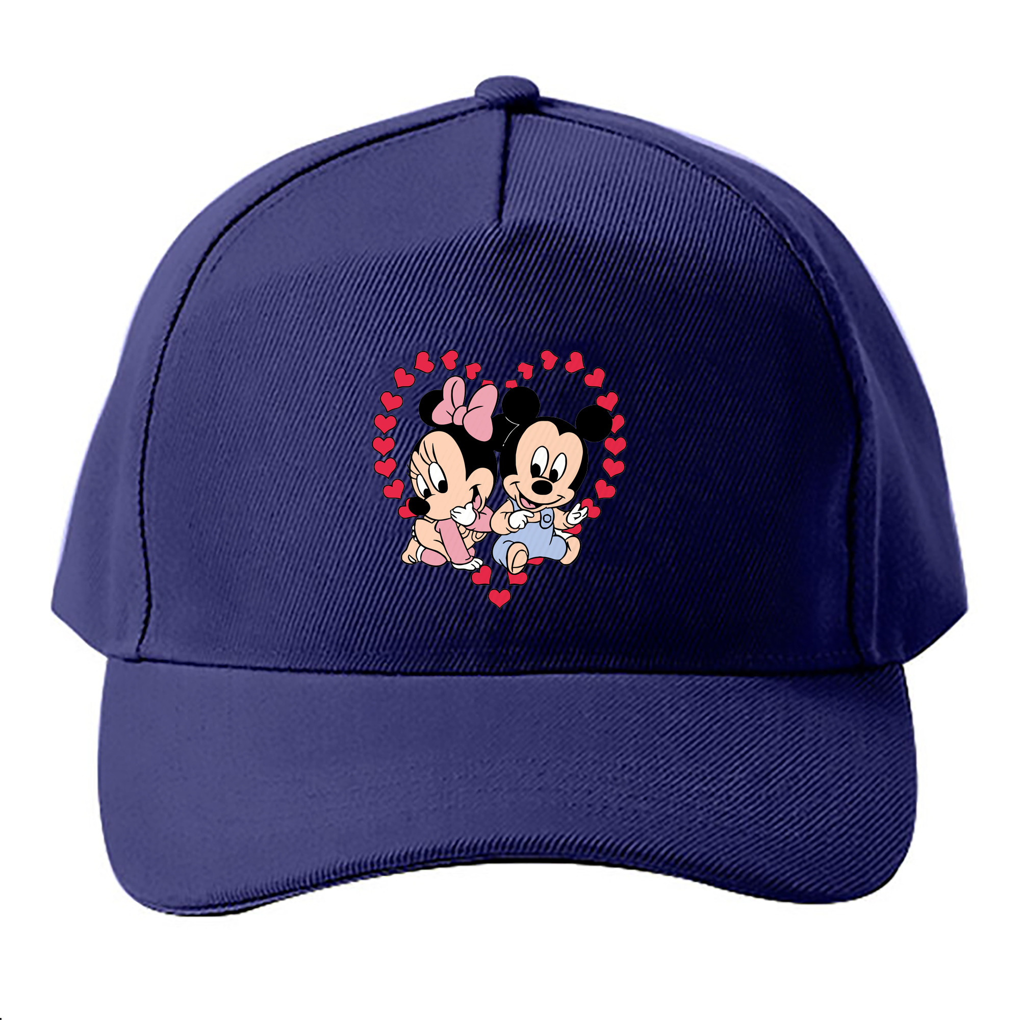 （画像用） ミッキーマウス Mickey Mouse ベースボールキャップ 綿100％ 男女兼用 帽子 スポーツ