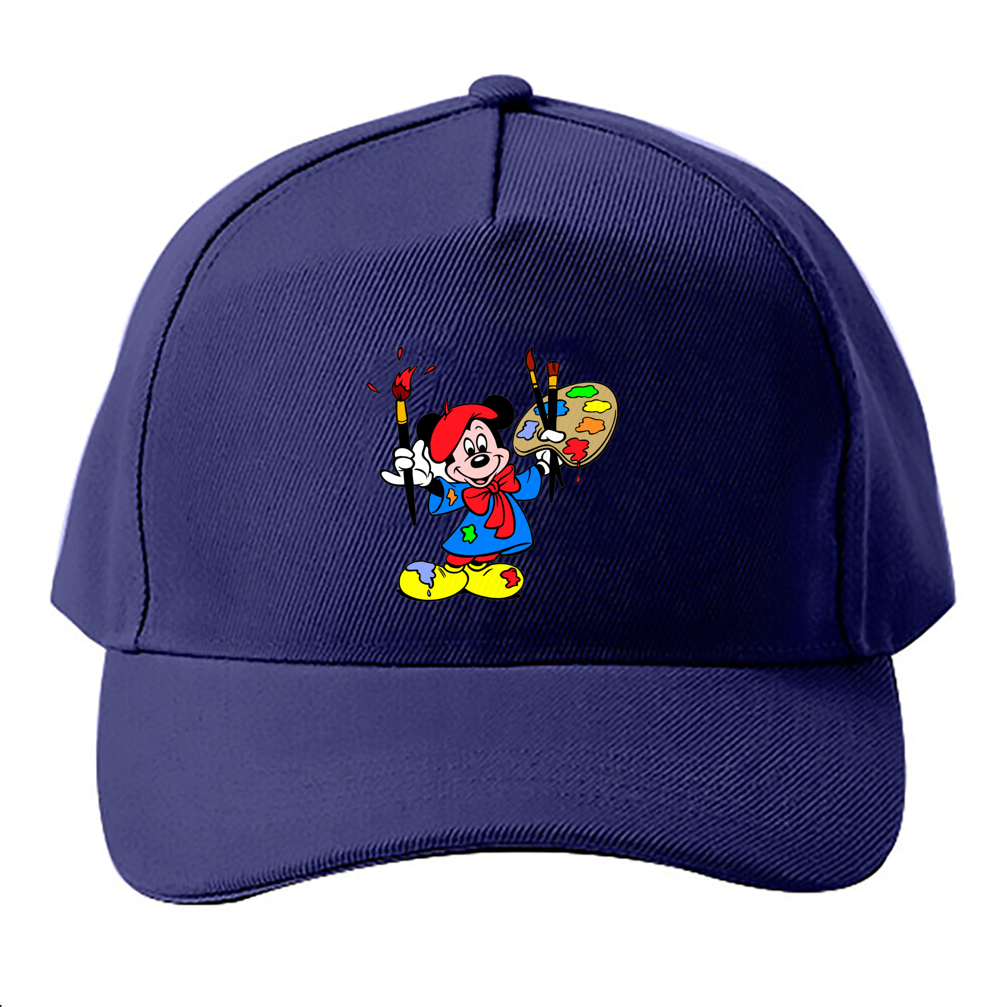 （画像用） ミッキーマウス Mickey Mouse ベースボールキャップ 綿100％ 男女兼用 帽子 スポーツ