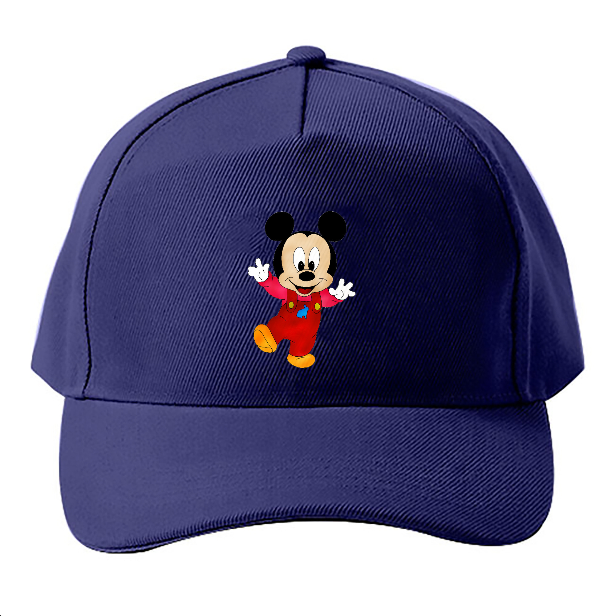 （画像用） ミッキーマウス Mickey Mouse ベースボールキャップ 綿100％ 男女兼用 帽子 スポーツ