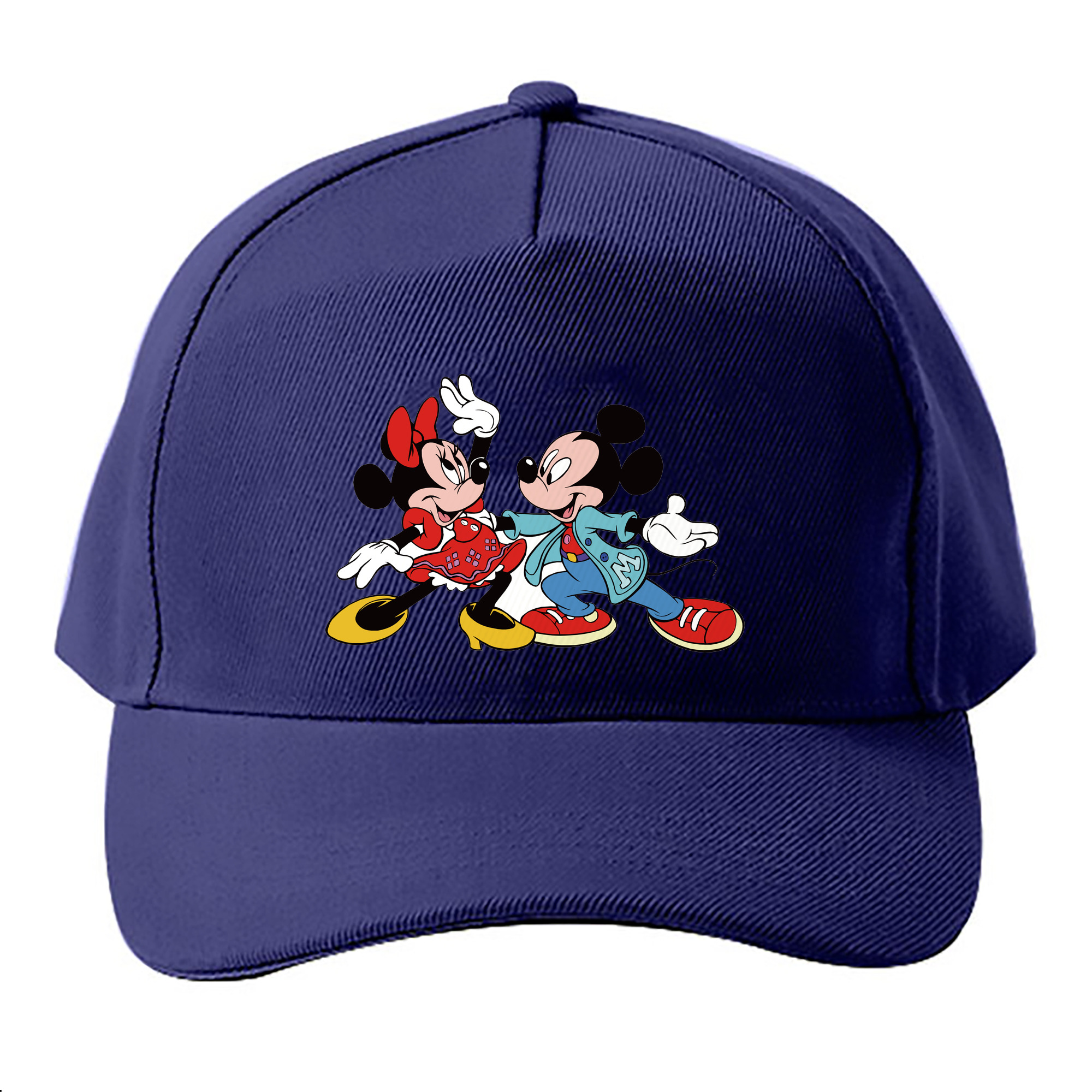 （画像用） ミッキーマウス Mickey Mouse ベースボールキャップ 綿100％ 男女兼用 帽子 スポーツ
