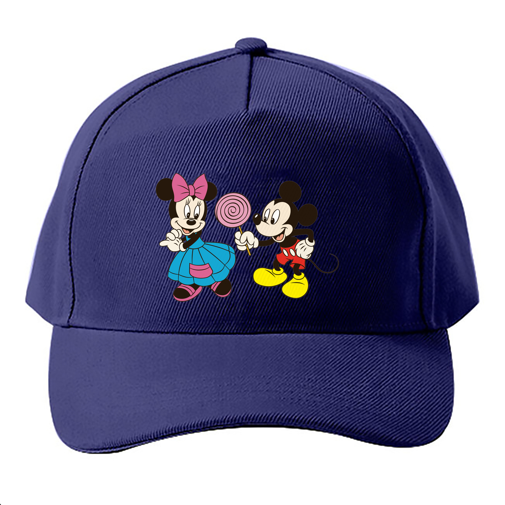 （画像用） ミッキーマウス Mickey Mouse ベースボールキャップ 綿100％ 男女兼用 帽子 スポーツ