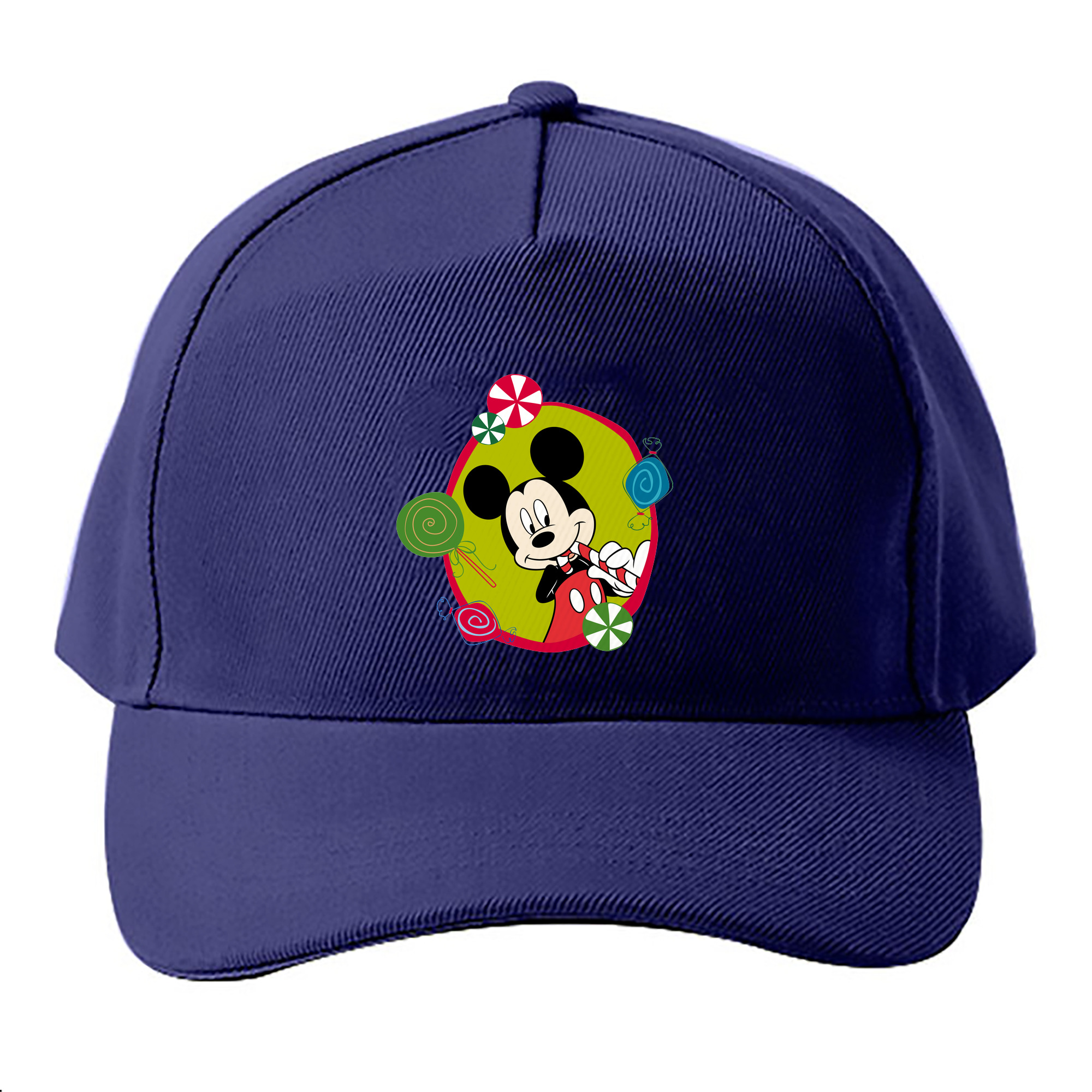 （画像用） ミッキーマウス Mickey Mouse ベースボールキャップ 綿100％ 男女兼用 帽子 スポーツ