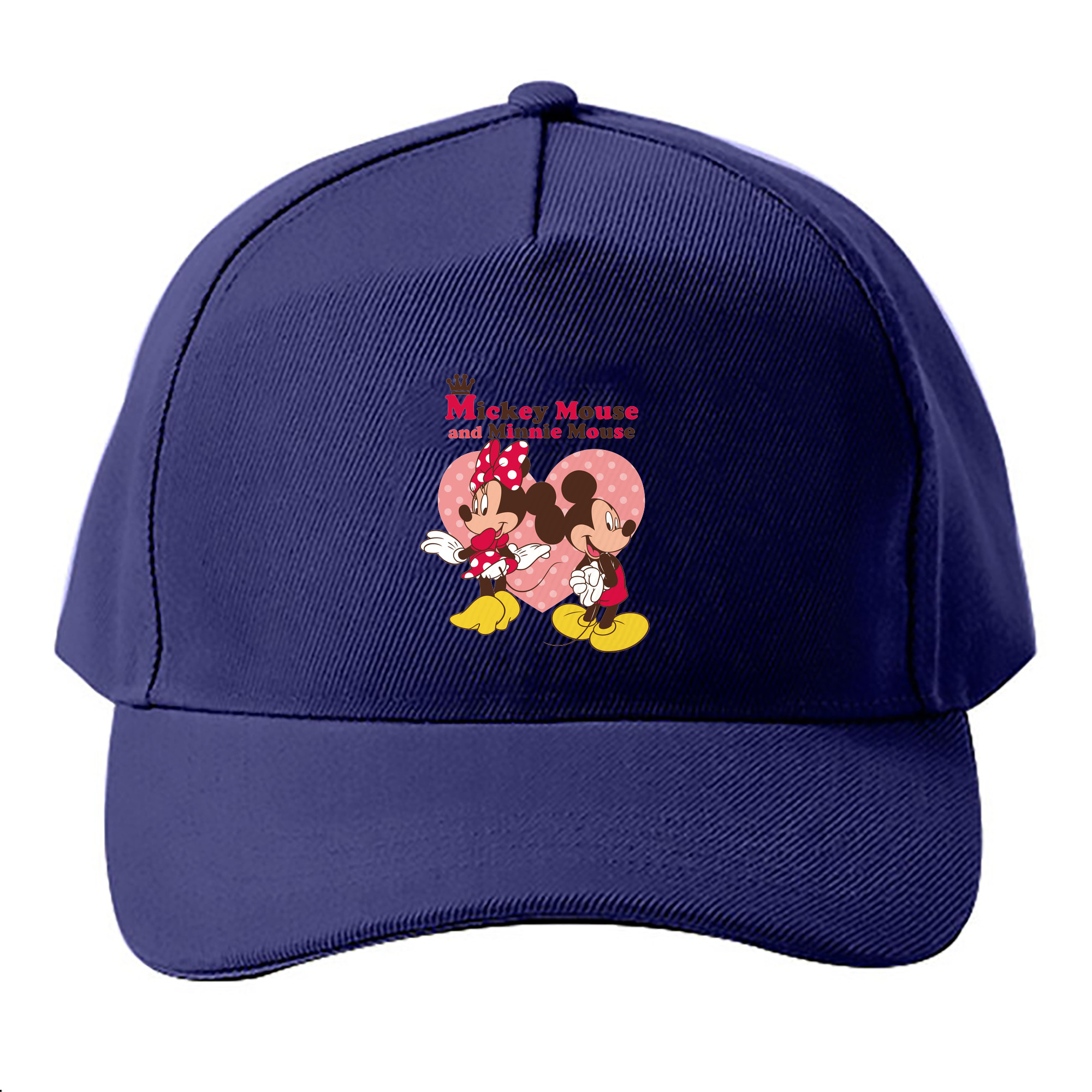 （画像用） ミッキーマウス Mickey Mouse ベースボールキャップ 綿100％ 男女兼用 帽子 スポーツ