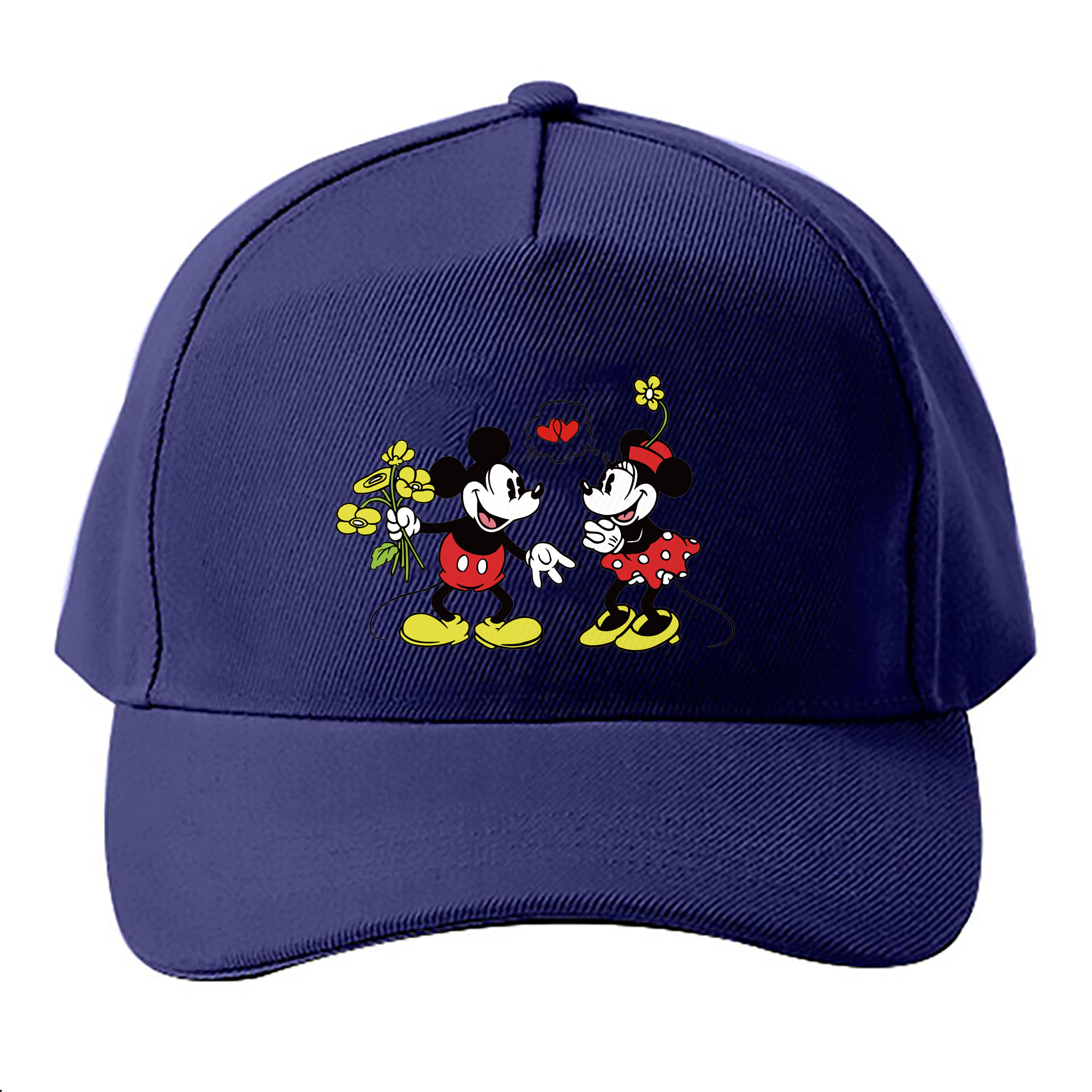 （画像用） ミッキーマウス Mickey Mouse ベースボールキャップ 綿100％ 男女兼用 帽子 スポーツ