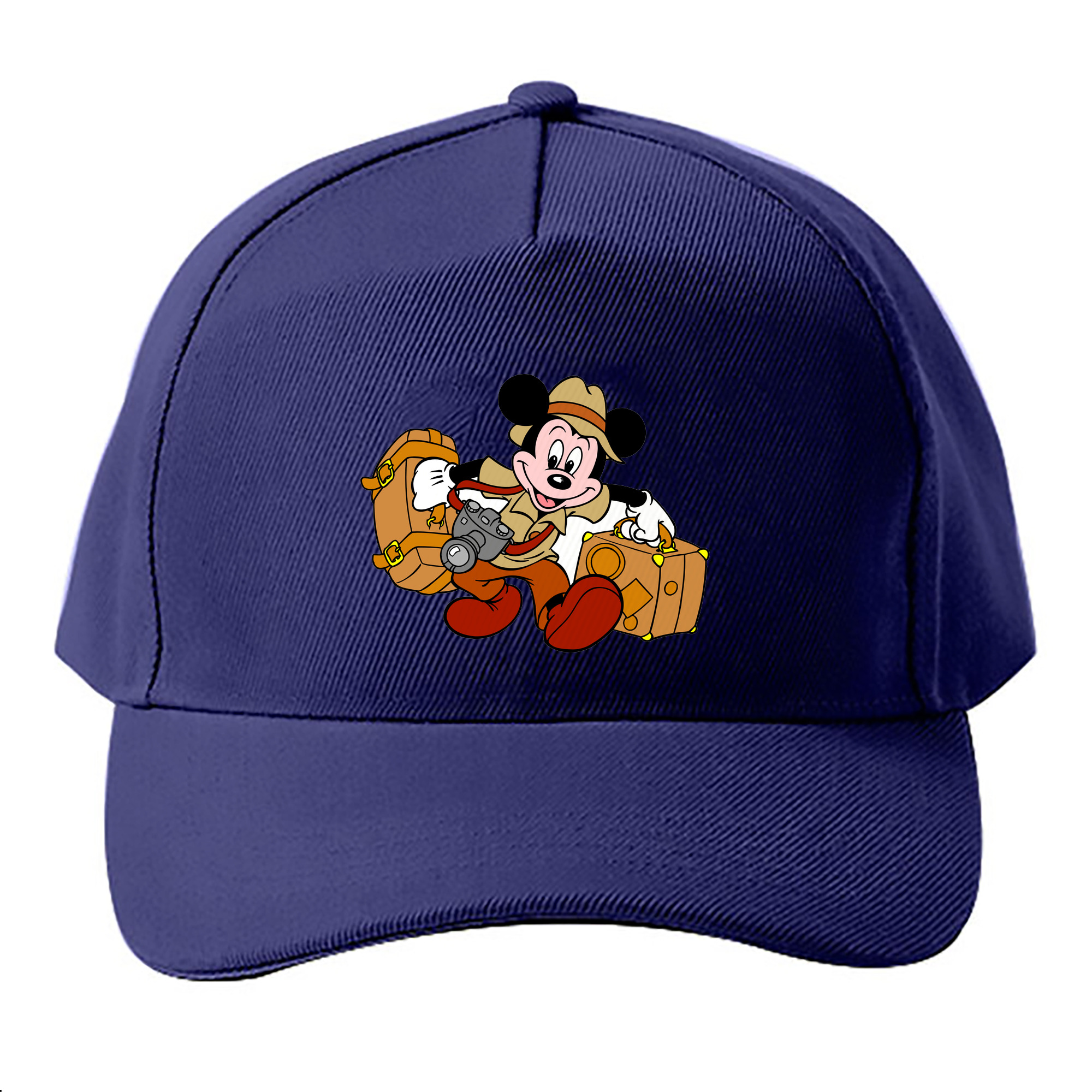 （画像用） ミッキーマウス Mickey Mouse ベースボールキャップ 綿100％ 男女兼用 帽子 スポーツ