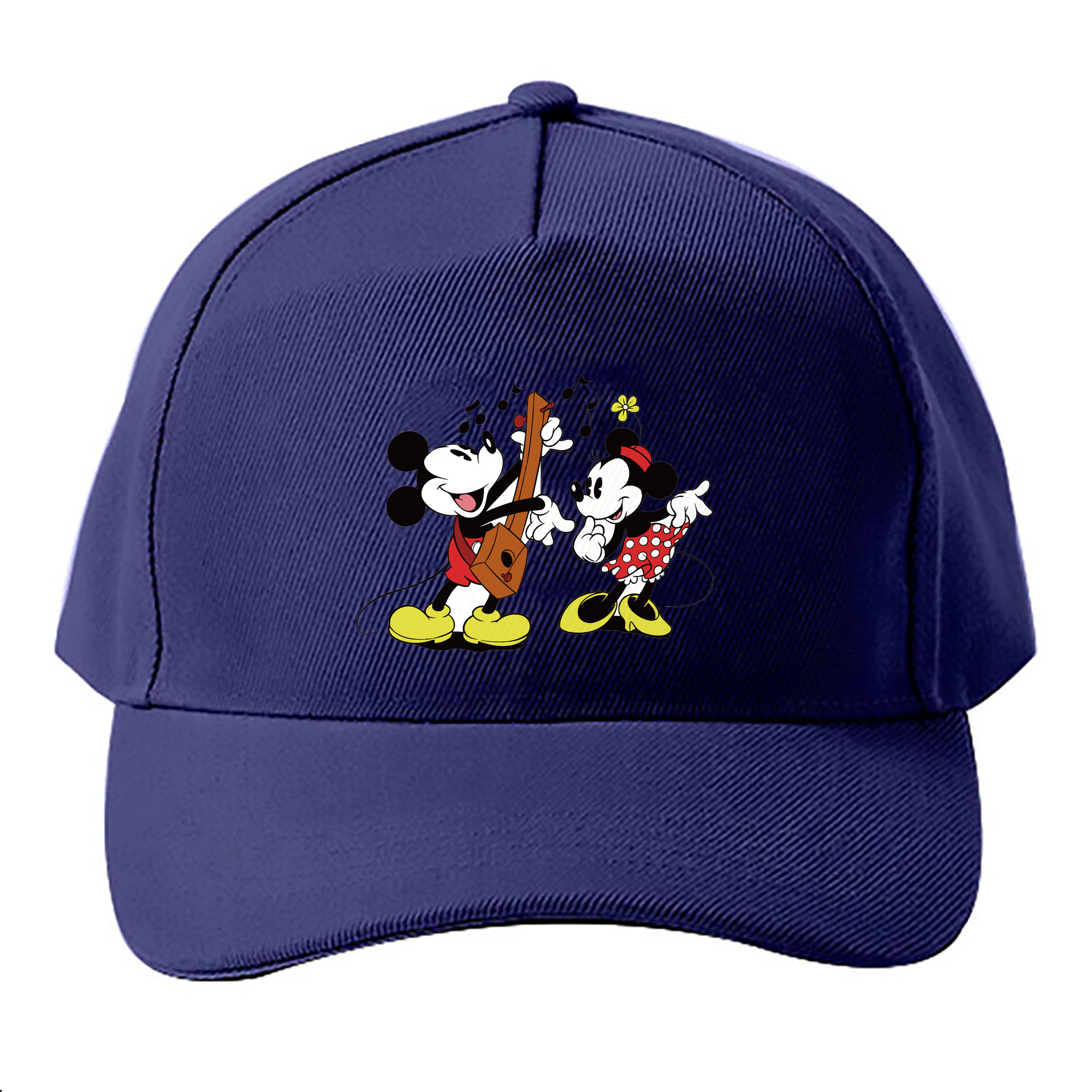 （画像用） ミッキーマウス Mickey Mouse ベースボールキャップ 綿100％ 男女兼用 帽子 スポーツ