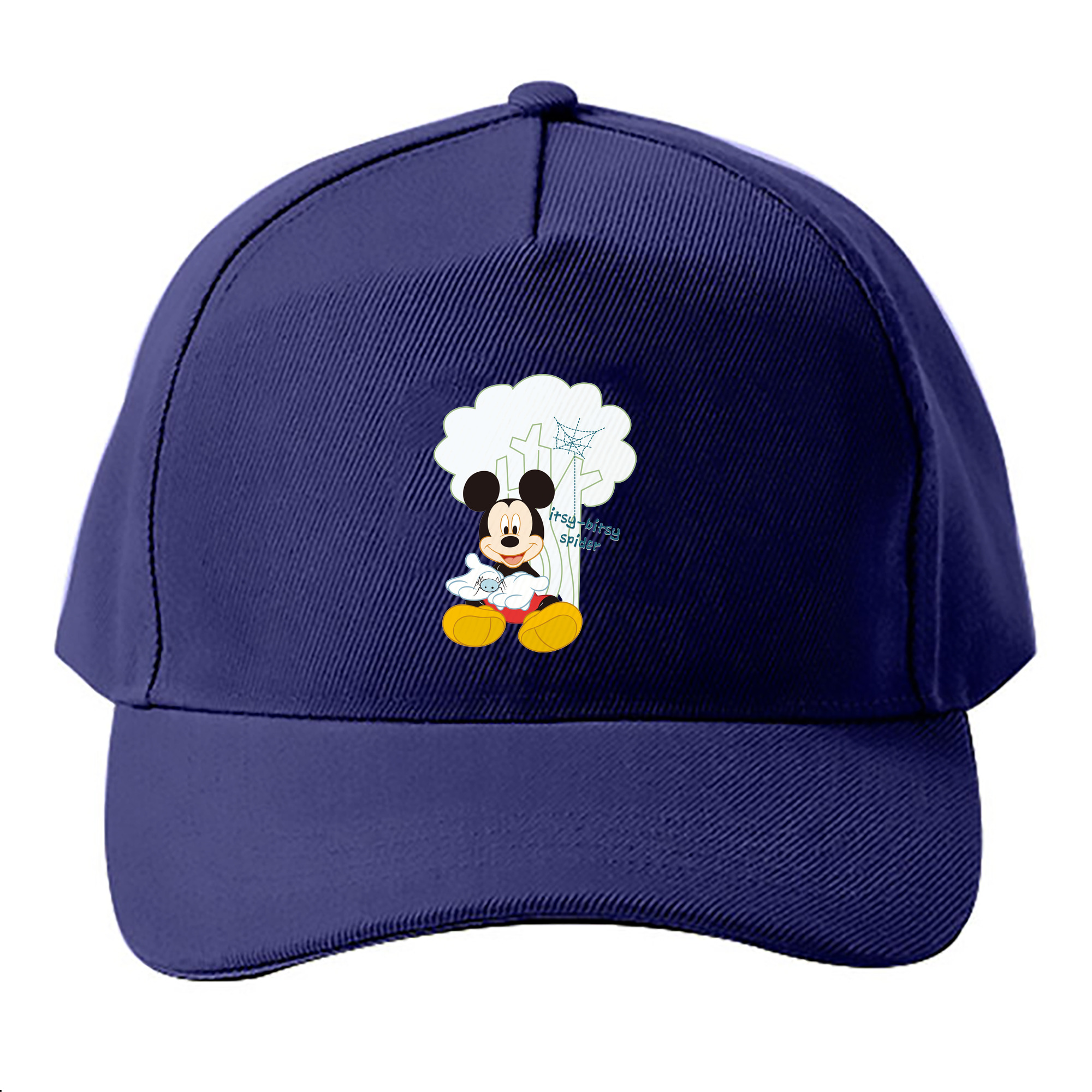 （画像用） ミッキーマウス Mickey Mouse ベースボールキャップ 綿100％ 男女兼用 帽子 スポーツ