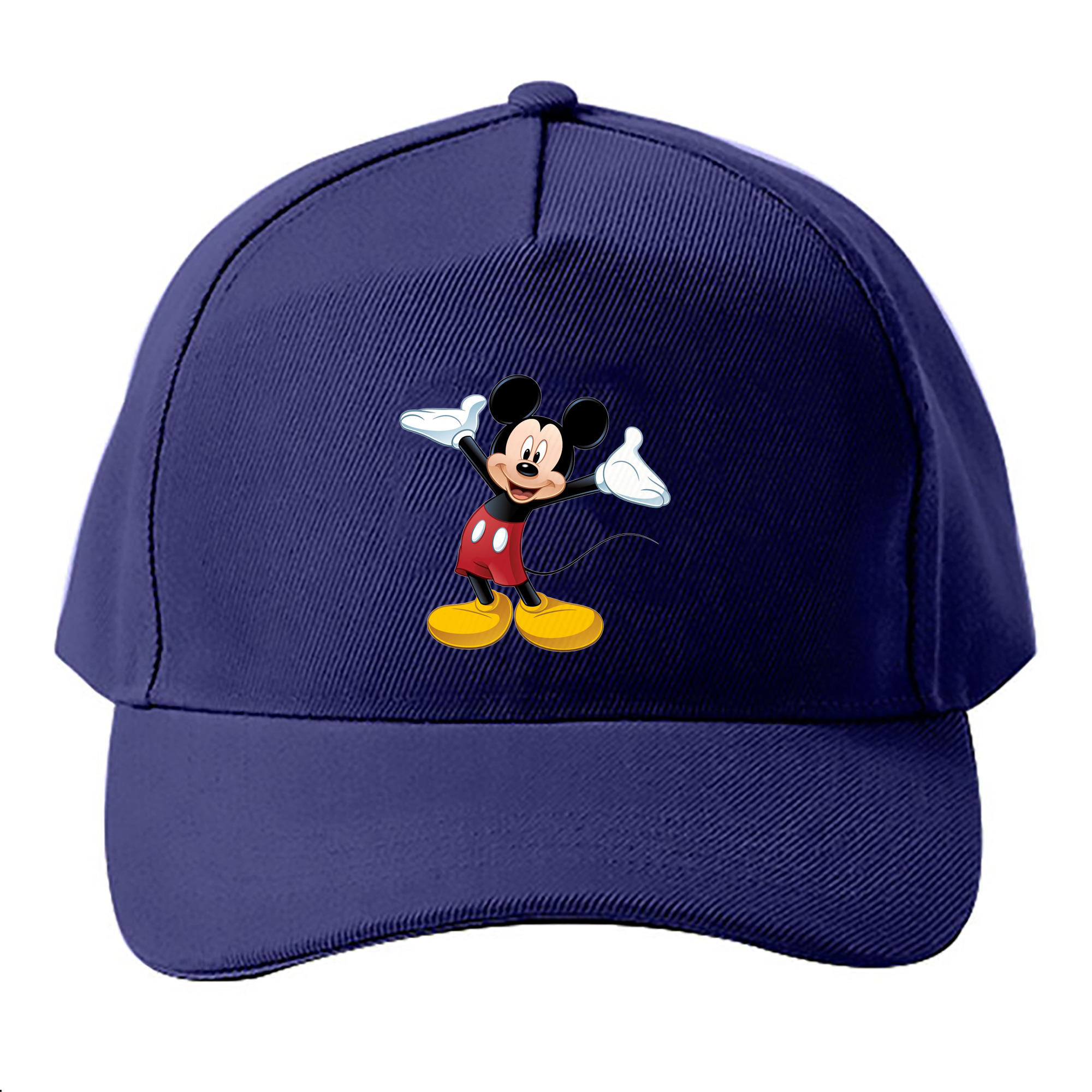 （画像用） ミッキーマウス Mickey Mouse ベースボールキャップ 綿100％ 男女兼用 帽子 スポーツ