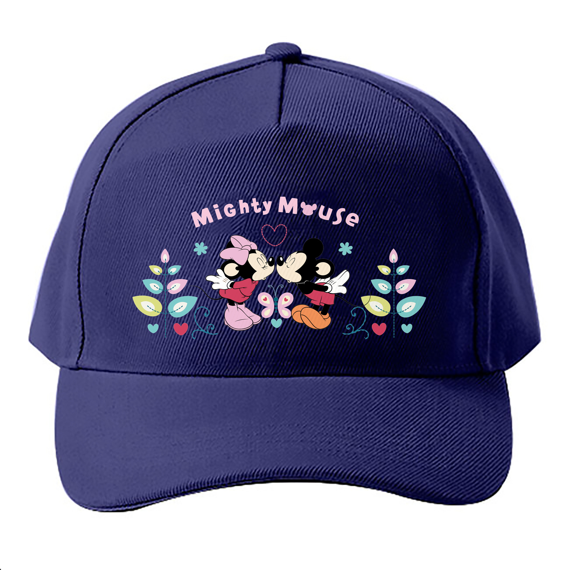 （画像用） ミッキーマウス Mickey Mouse ベースボールキャップ 綿100％ 男女兼用 帽子 スポーツ