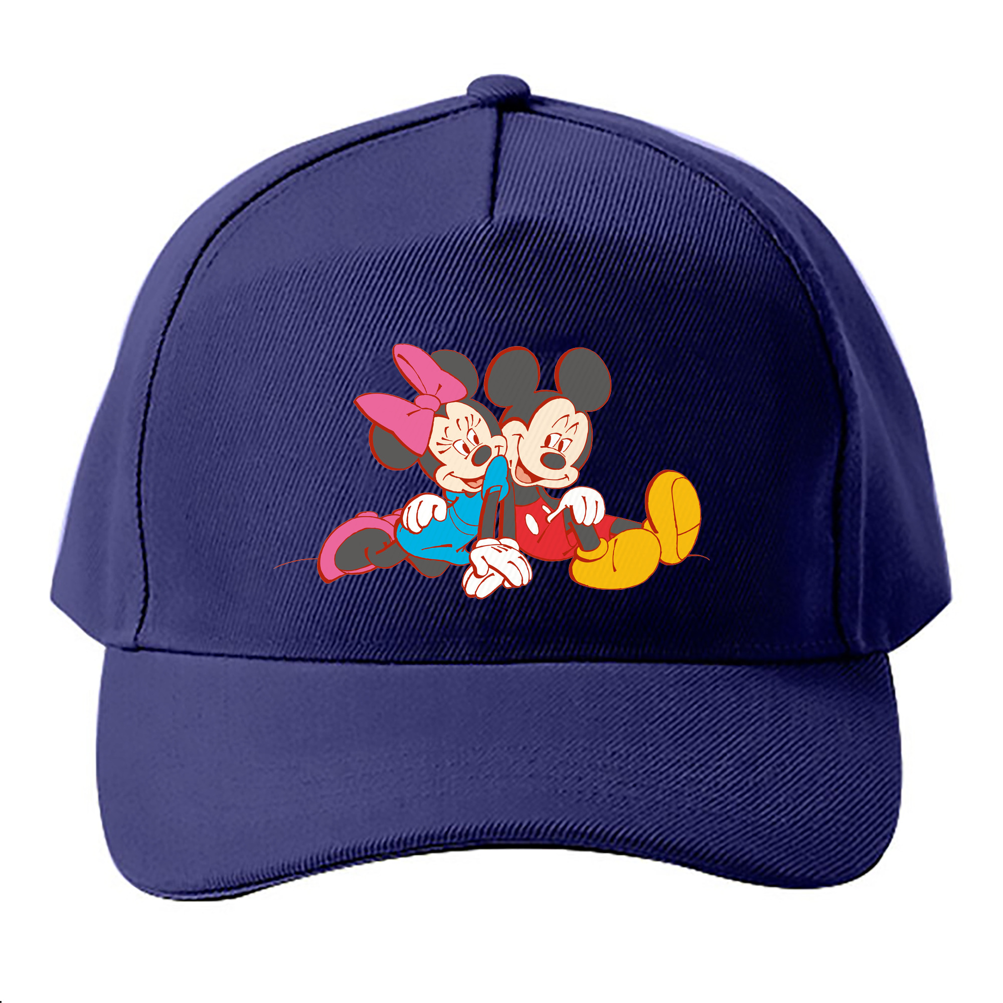 （画像用） ミッキーマウス Mickey Mouse ベースボールキャップ 綿100％ 男女兼用 帽子 スポーツ