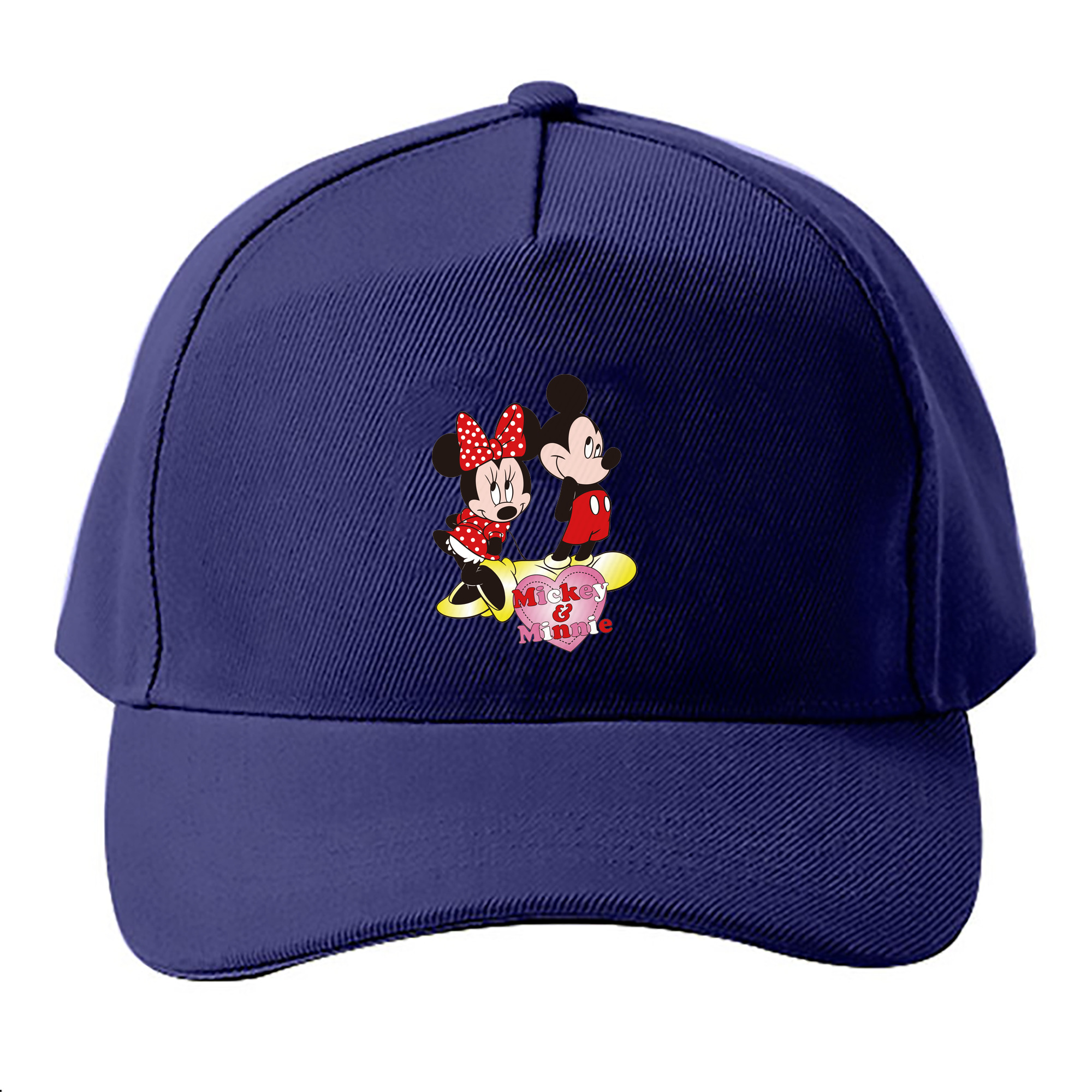 （画像用） ミッキーマウス Mickey Mouse ベースボールキャップ 綿100％ 男女兼用 帽子 スポーツ