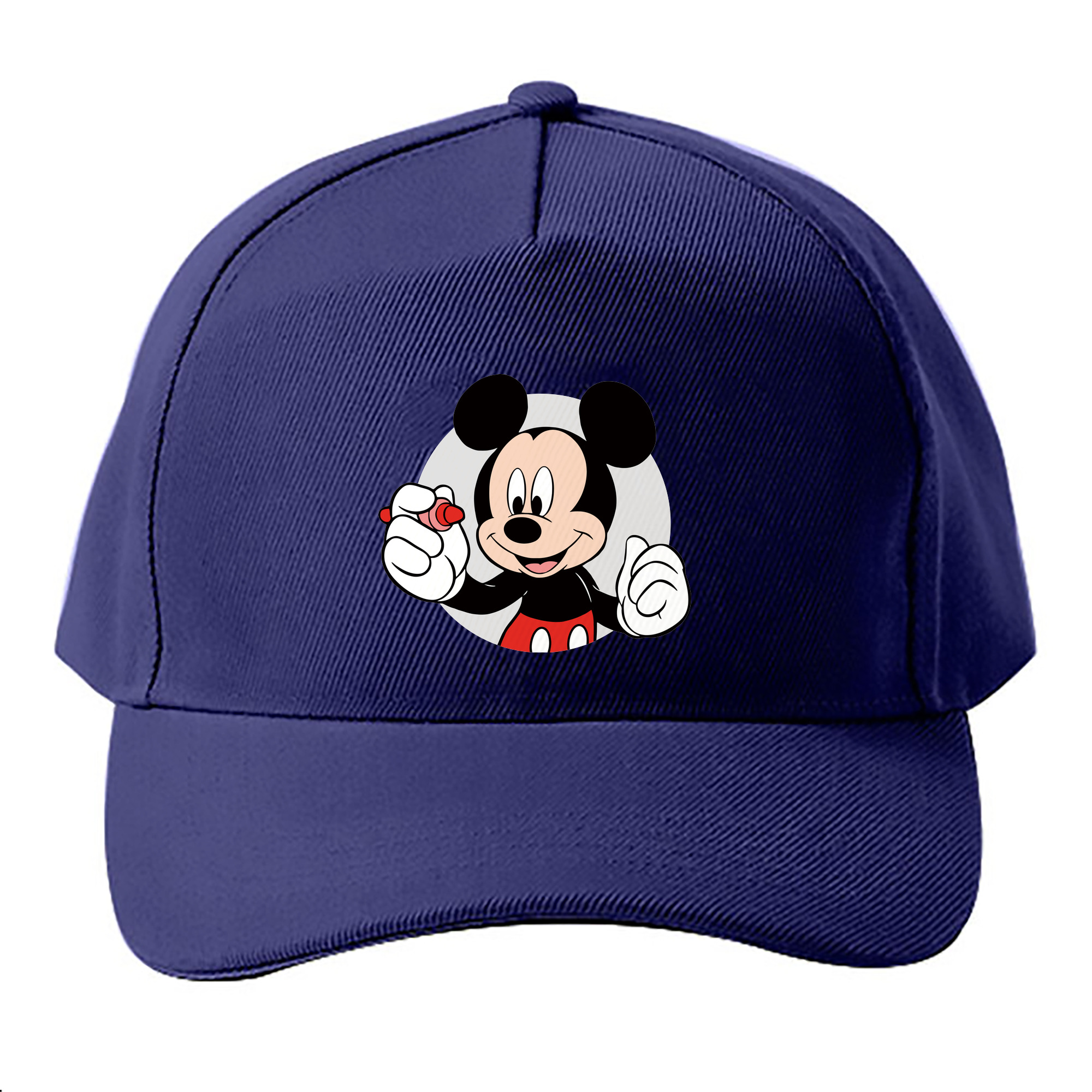 （画像用） ミッキーマウス Mickey Mouse ベースボールキャップ 綿100％ 男女兼用 帽子 スポーツ