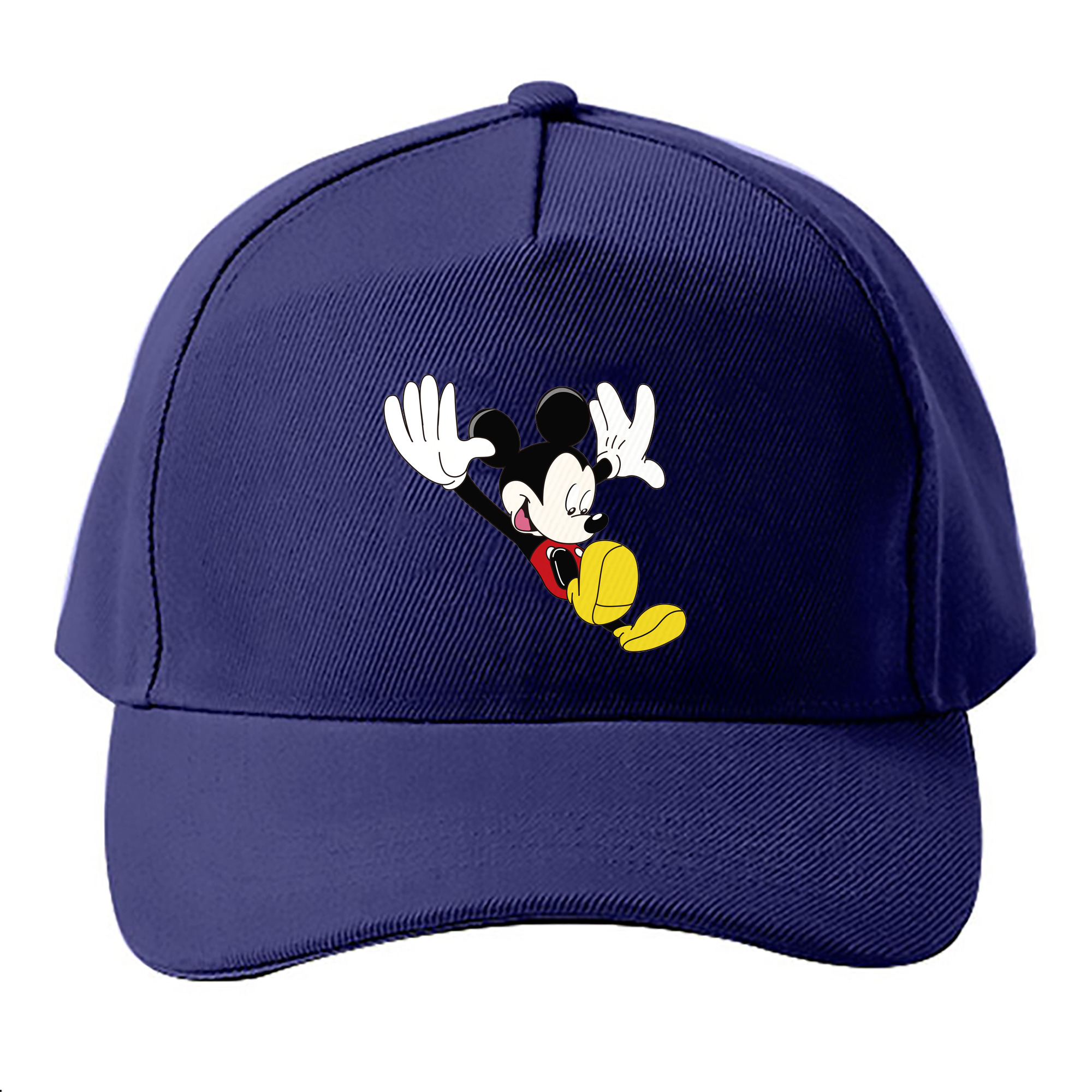 （画像用） ミッキーマウス Mickey Mouse ベースボールキャップ 綿100％ 男女兼用 帽子 スポーツ
