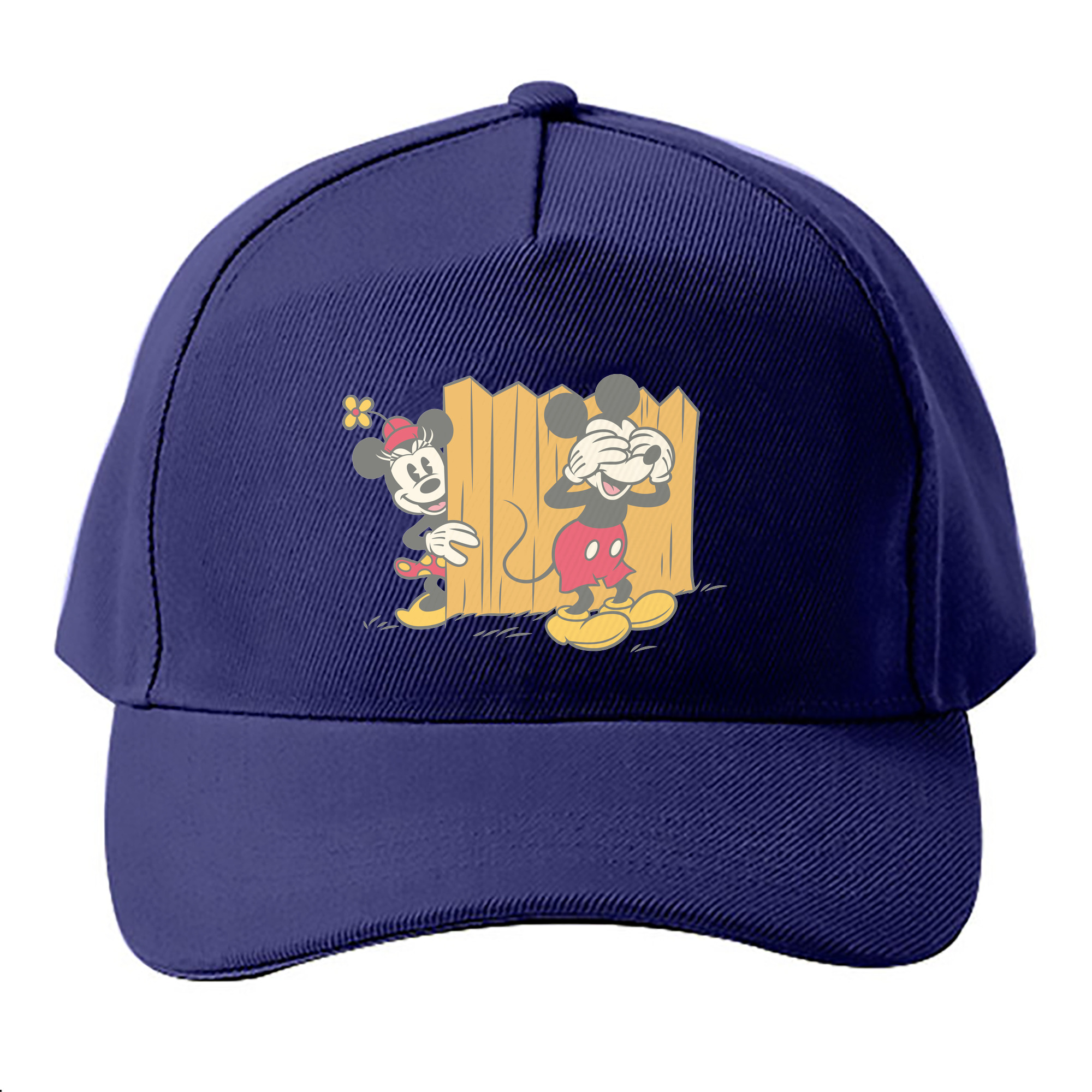 （画像用） ミッキーマウス Mickey Mouse ベースボールキャップ 綿100％ 男女兼用 帽子 スポーツ