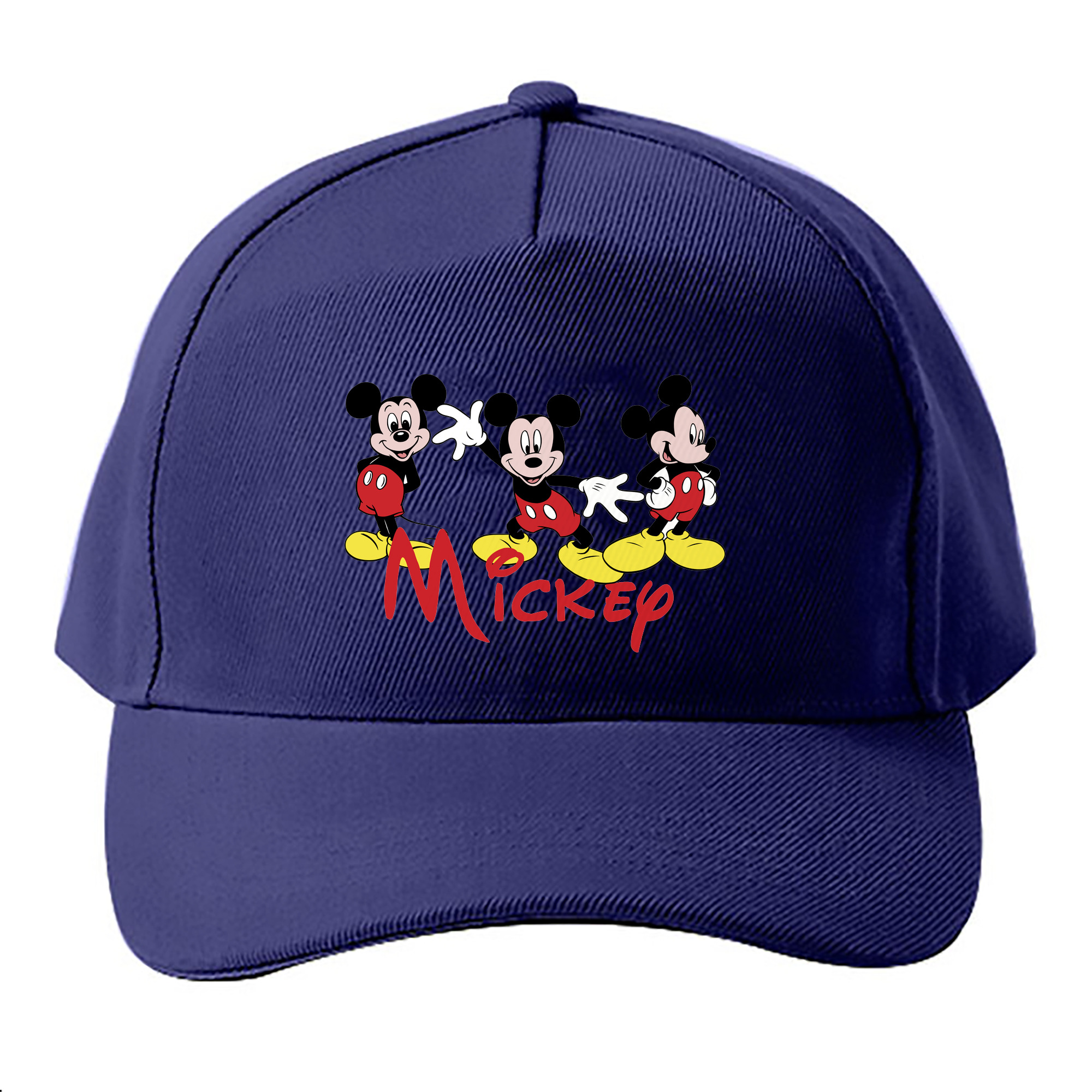（画像用） ミッキーマウス Mickey Mouse ベースボールキャップ 綿100％ 男女兼用 帽子 スポーツ