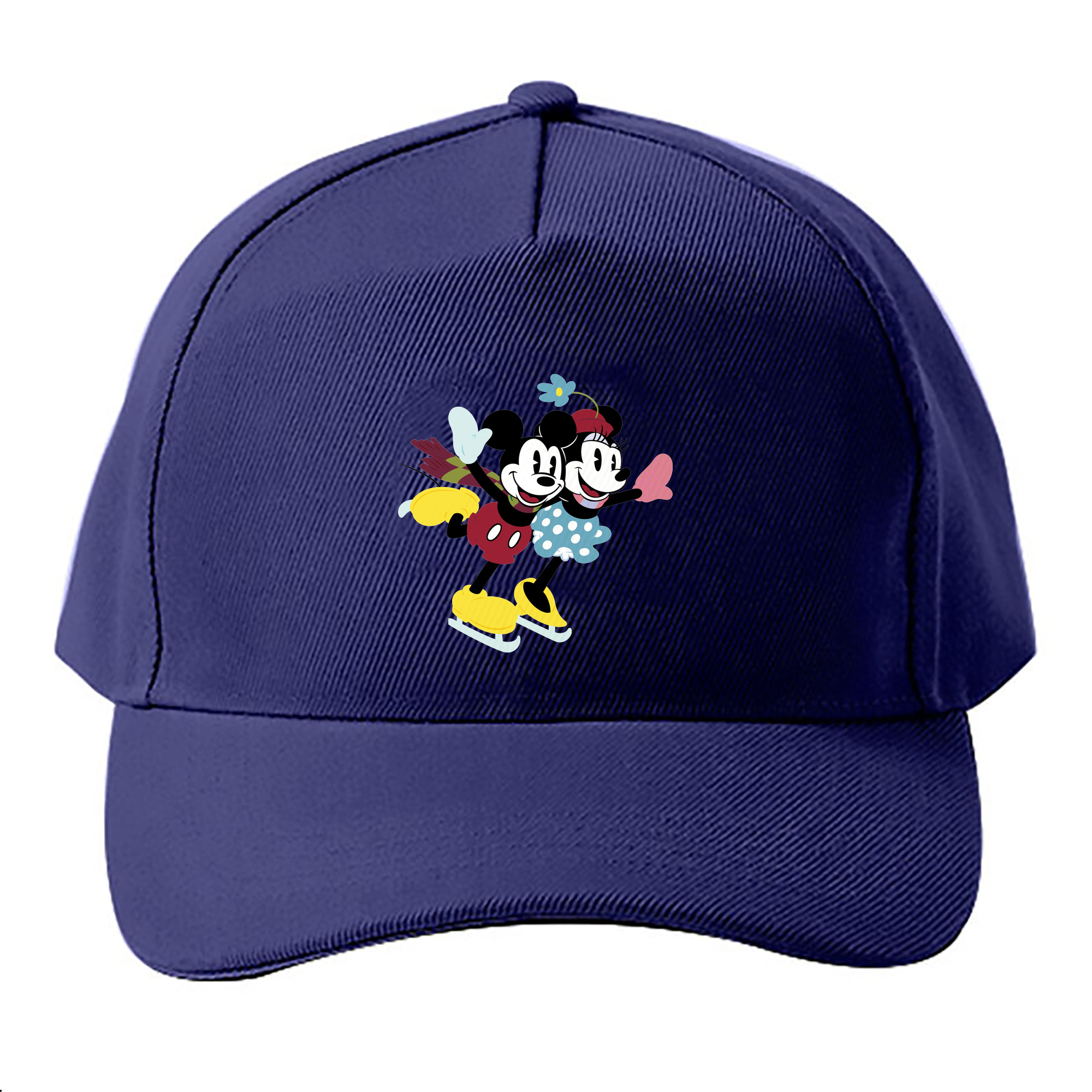 （画像用） ミッキーマウス Mickey Mouse ベースボールキャップ 綿100％ 男女兼用 帽子 スポーツ