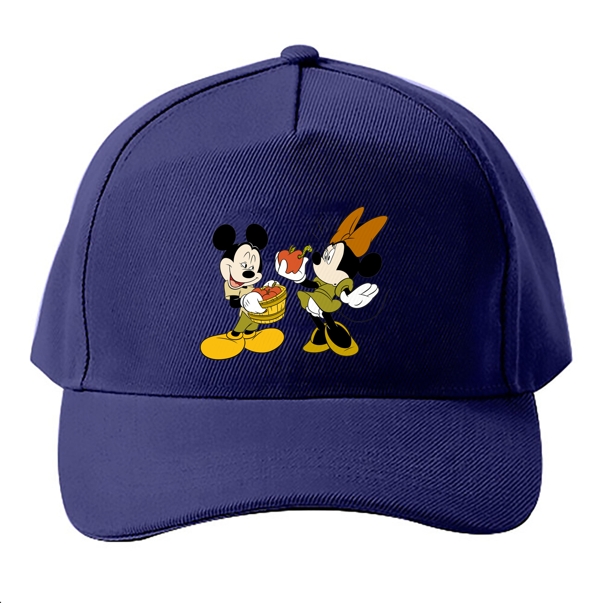 （画像用） ミッキーマウス Mickey Mouse ベースボールキャップ 綿100％ 男女兼用 帽子 スポーツ