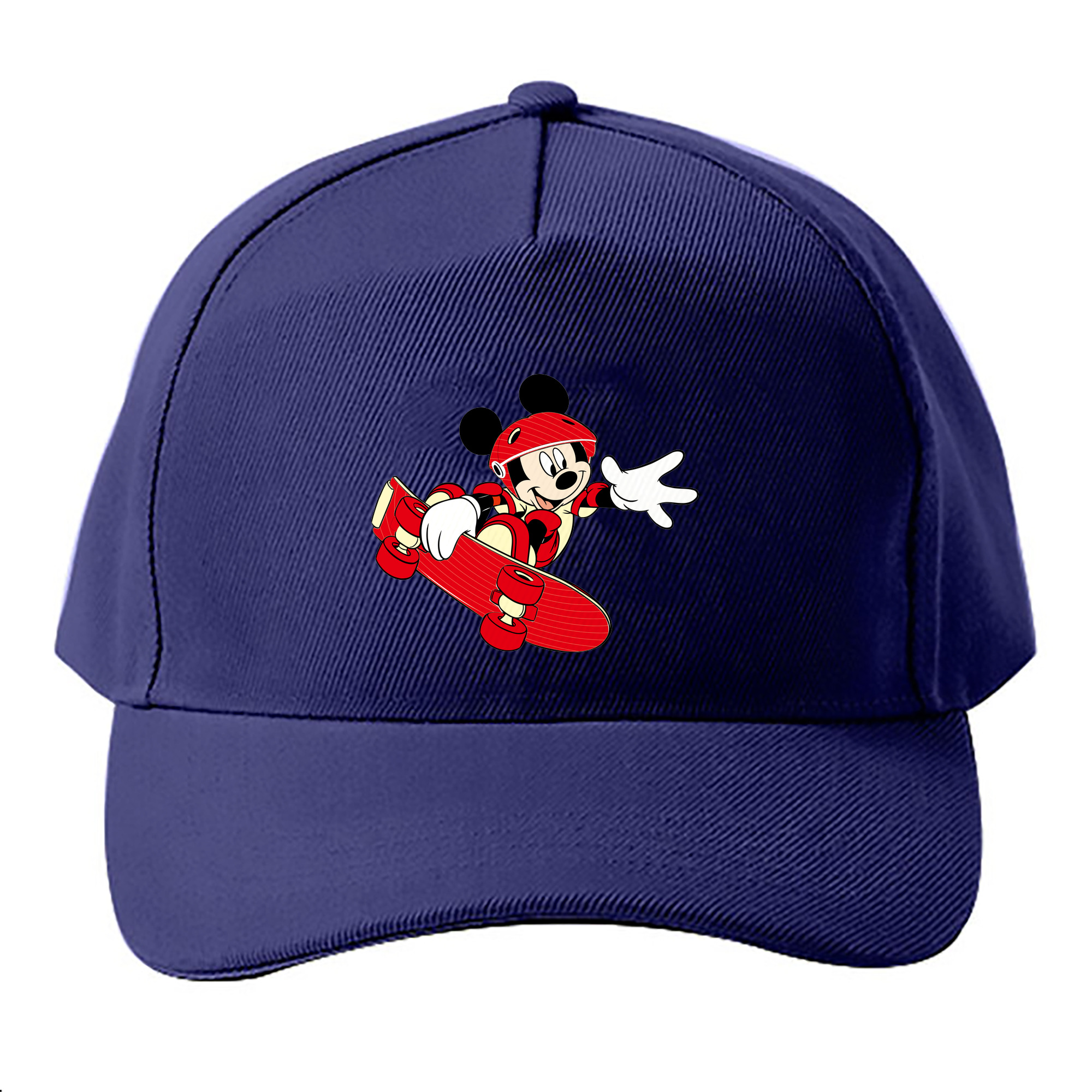 （画像用） ミッキーマウス Mickey Mouse ベースボールキャップ 綿100％ 男女兼用 帽子 スポーツ