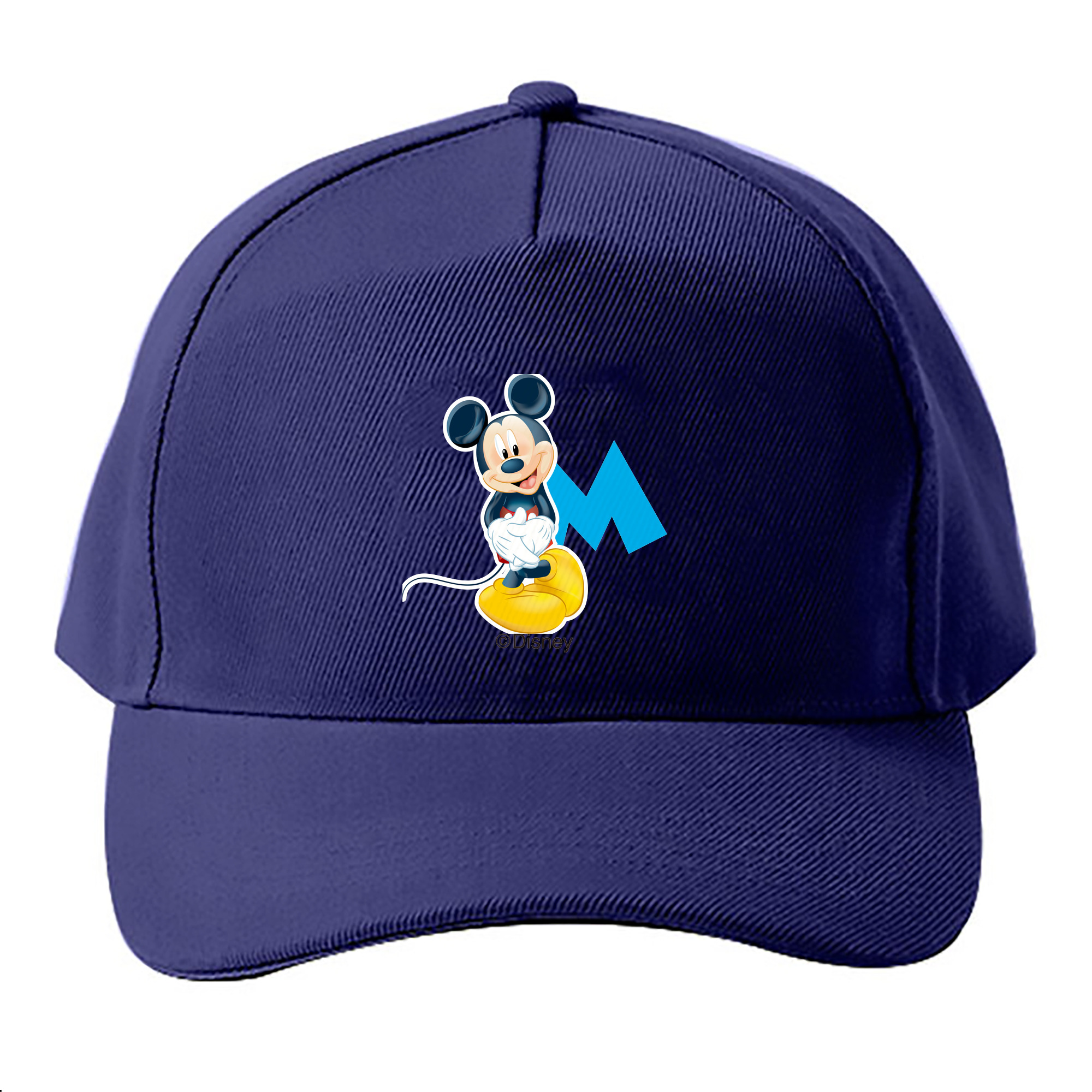 （画像用） ミッキーマウス Mickey Mouse ベースボールキャップ 綿100％ 男女兼用 帽子 スポーツ
