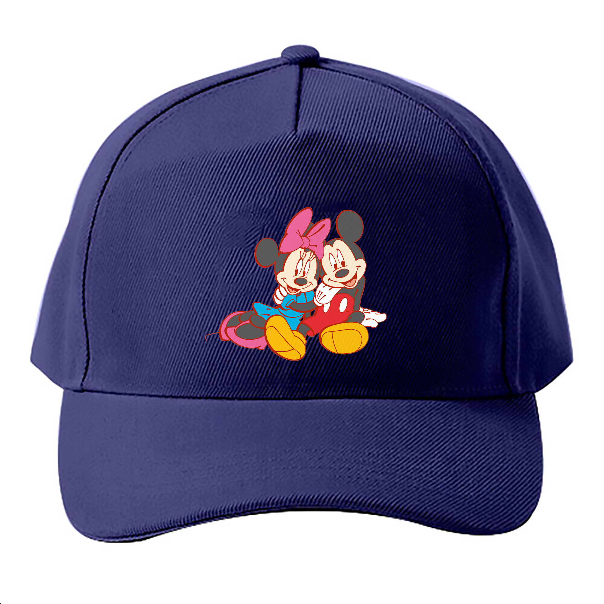 （画像用） ミッキーマウス Mickey Mouse ベースボールキャップ 綿100％ 男女兼用 帽子 スポーツ