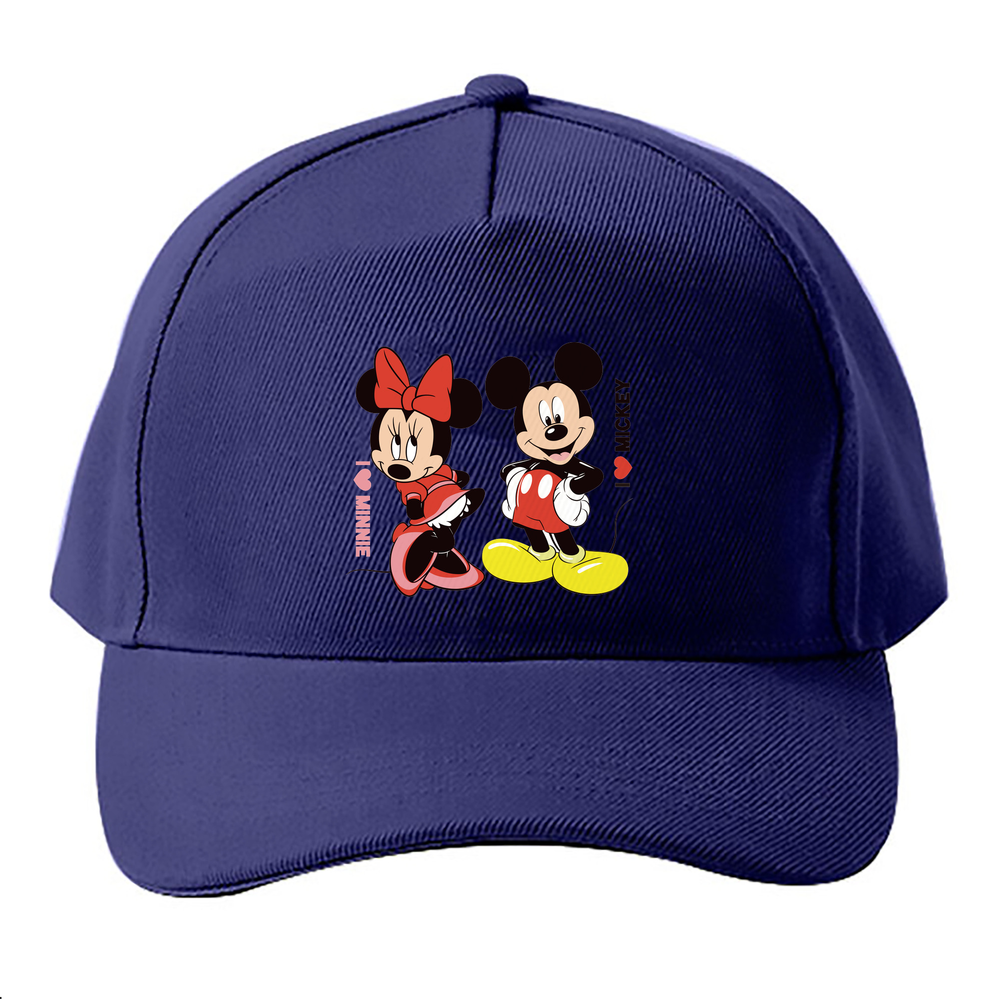（画像用） ミッキーマウス Mickey Mouse ベースボールキャップ 綿100％ 男女兼用 帽子 スポーツ