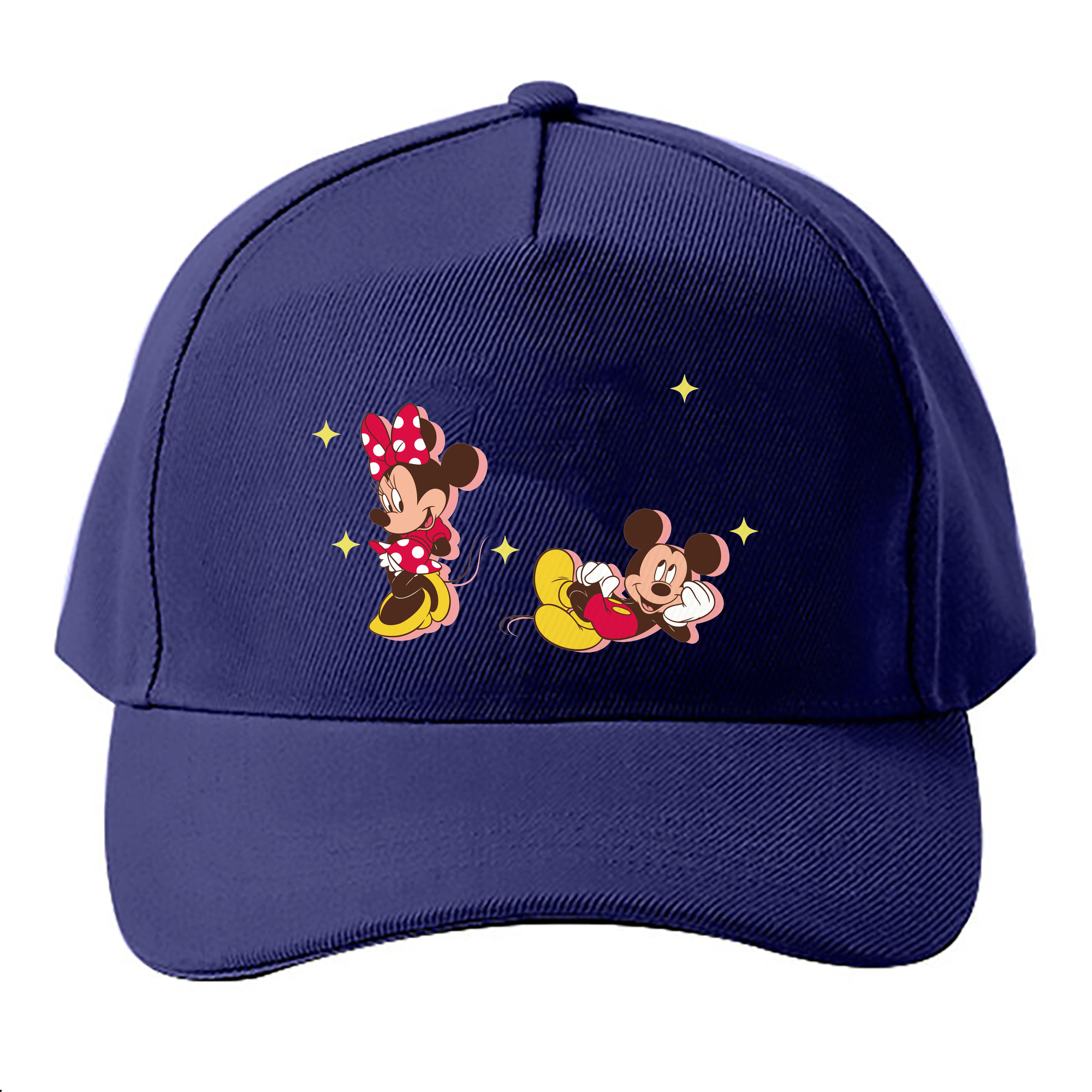 （画像用） ミッキーマウス Mickey Mouse ベースボールキャップ 綿100％ 男女兼用 帽子 スポーツ