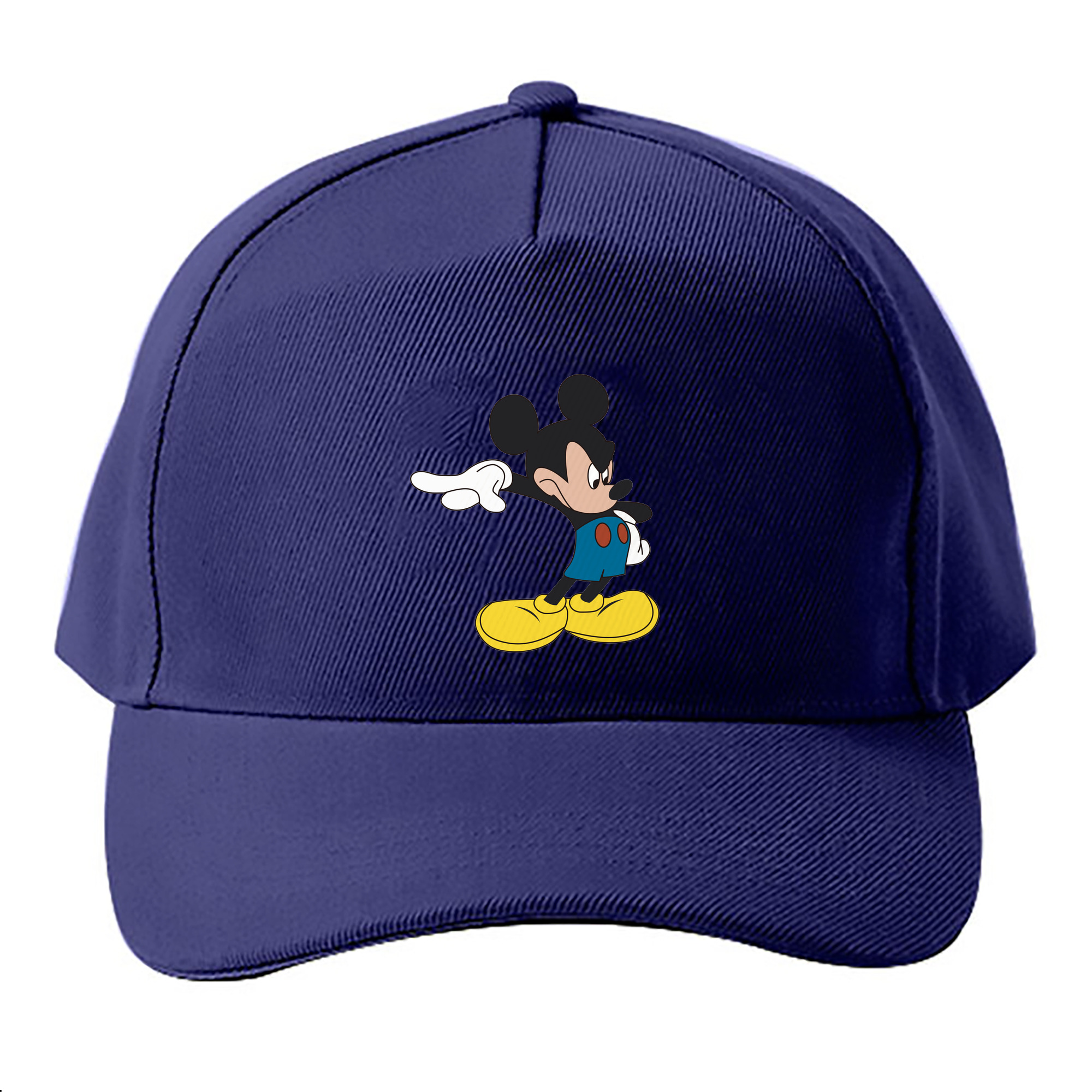 （画像用） ミッキーマウス Mickey Mouse ベースボールキャップ 綿100％ 男女兼用 帽子 スポーツ