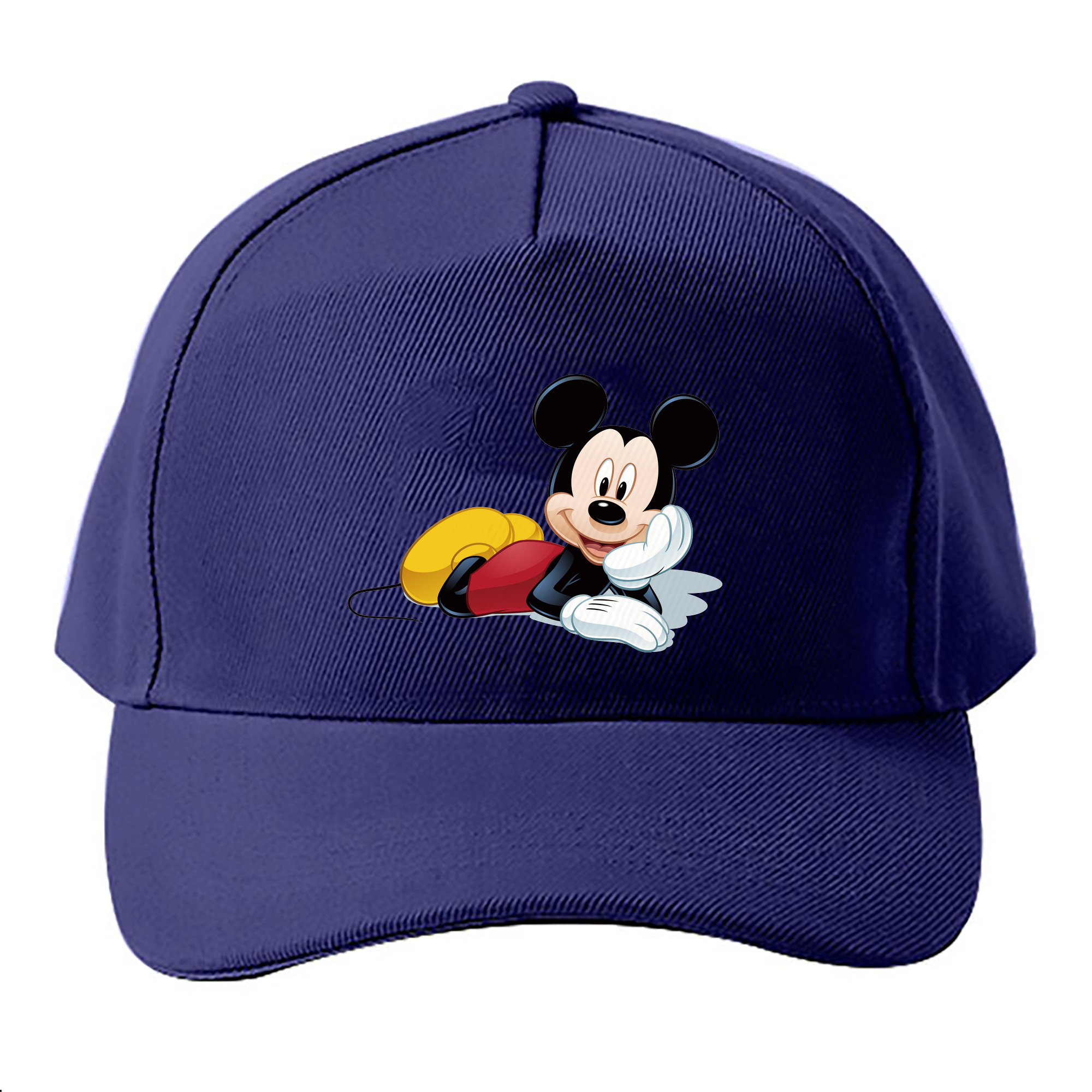 （画像用） ミッキーマウス Mickey Mouse ベースボールキャップ 綿100％ 男女兼用 帽子 スポーツ